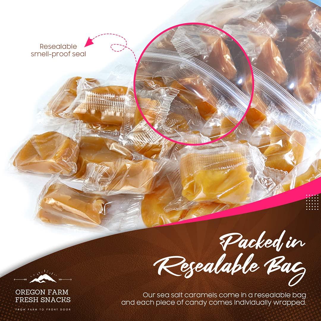 Oregon Farm Fresh Snacks Salted Caramel Gourmet Candy Oregon Made