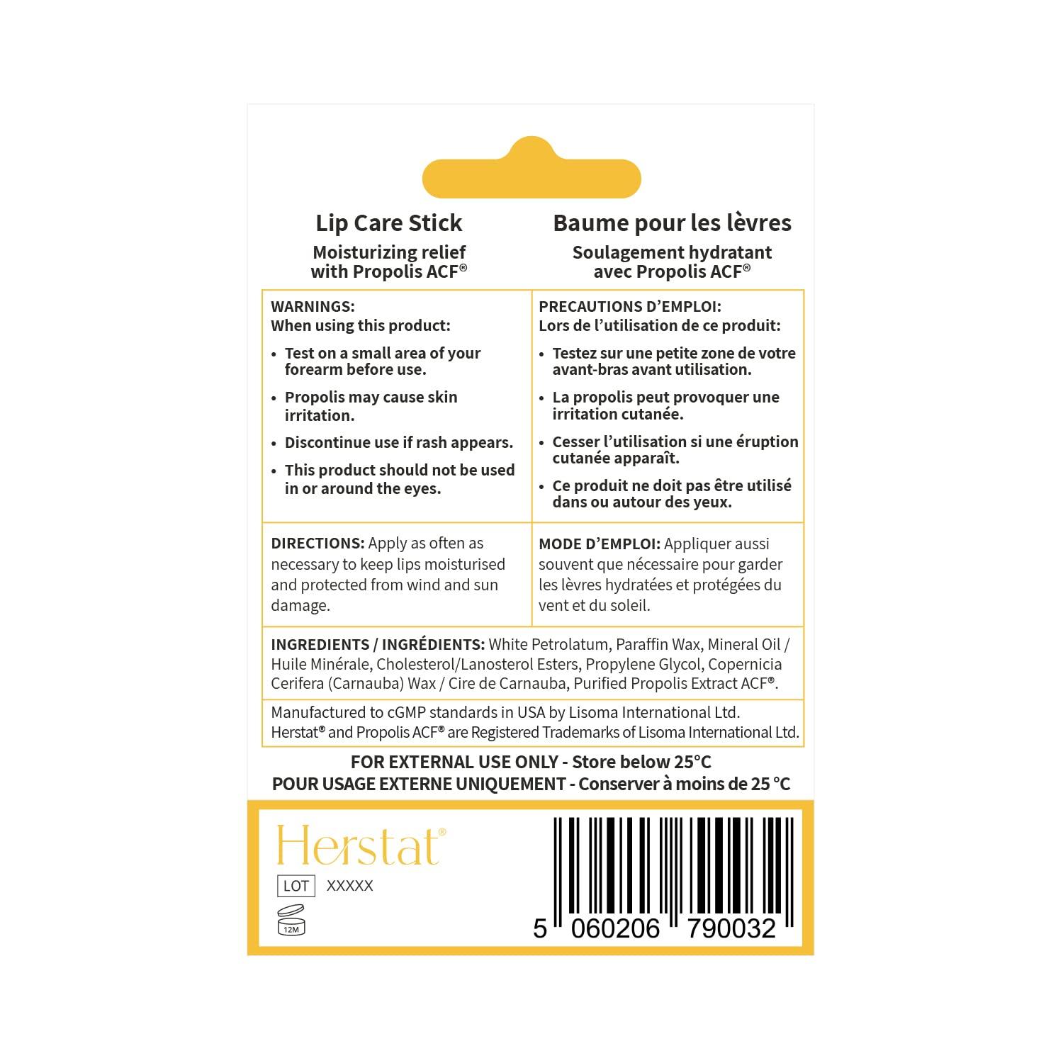 Herstat Between Cold Sore Outbreaks Lip Balm