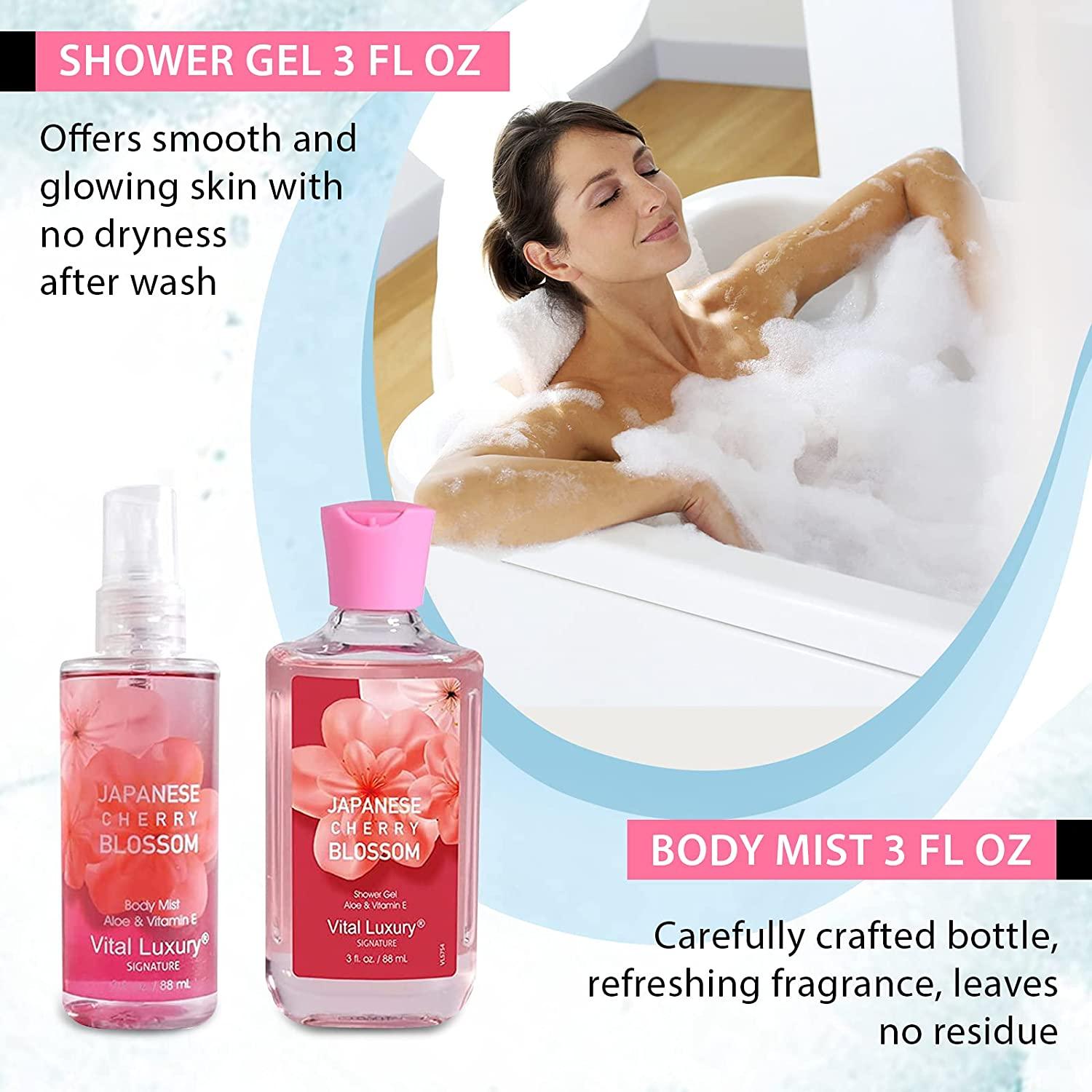 Vital Luxury Bath Body Kit 3 Fl Oz Ideal Skincare Gift Home Spa