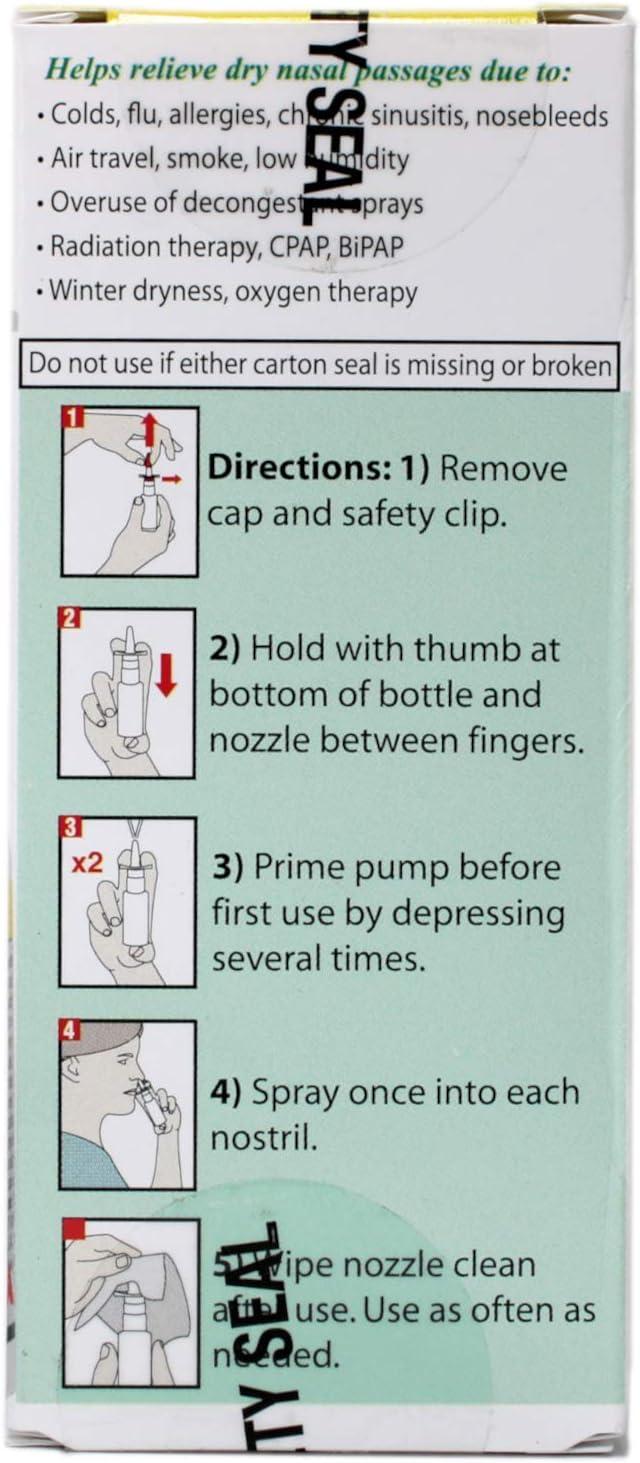 AYR Saline Nasal Gel Spray 0.75oz Ascher B.F. and Company Inc
