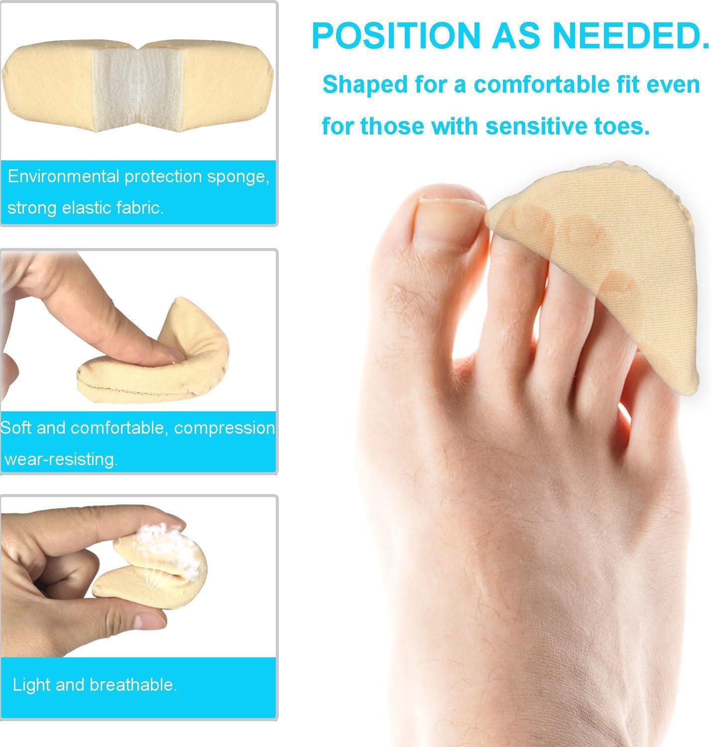 Shoe Filler Toe Filler & Shoe Inserts to Make Big Shoes Fit Shoe Insoles for Men & Women Nude (2