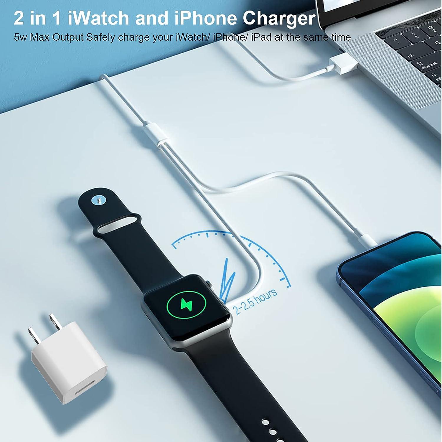 Iphone 12 charge sales with apple watch charger