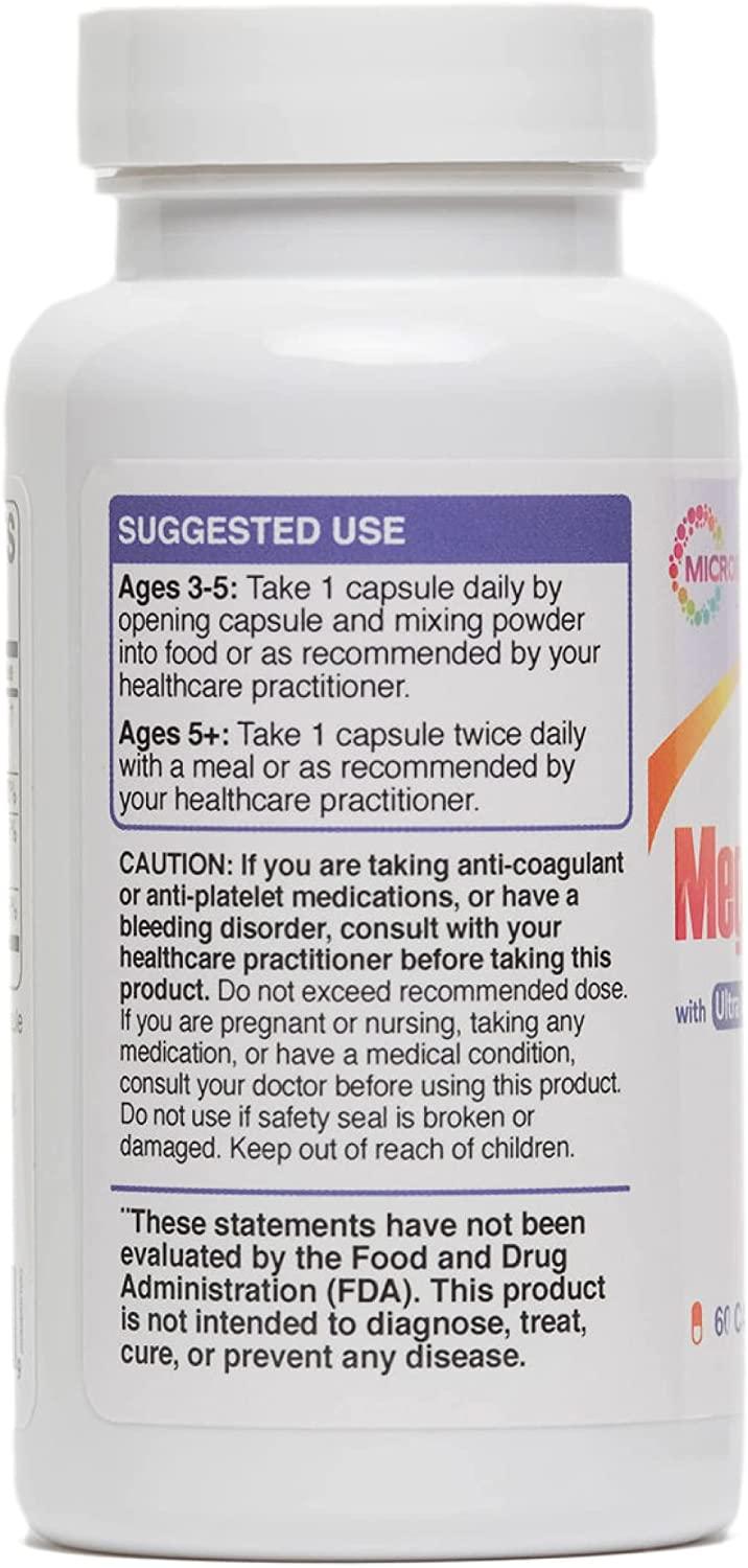 Microbiome Labs MegaQuinone Complete Vitamin K Supplement HighDose, 100 SoyFree Vitamin K1