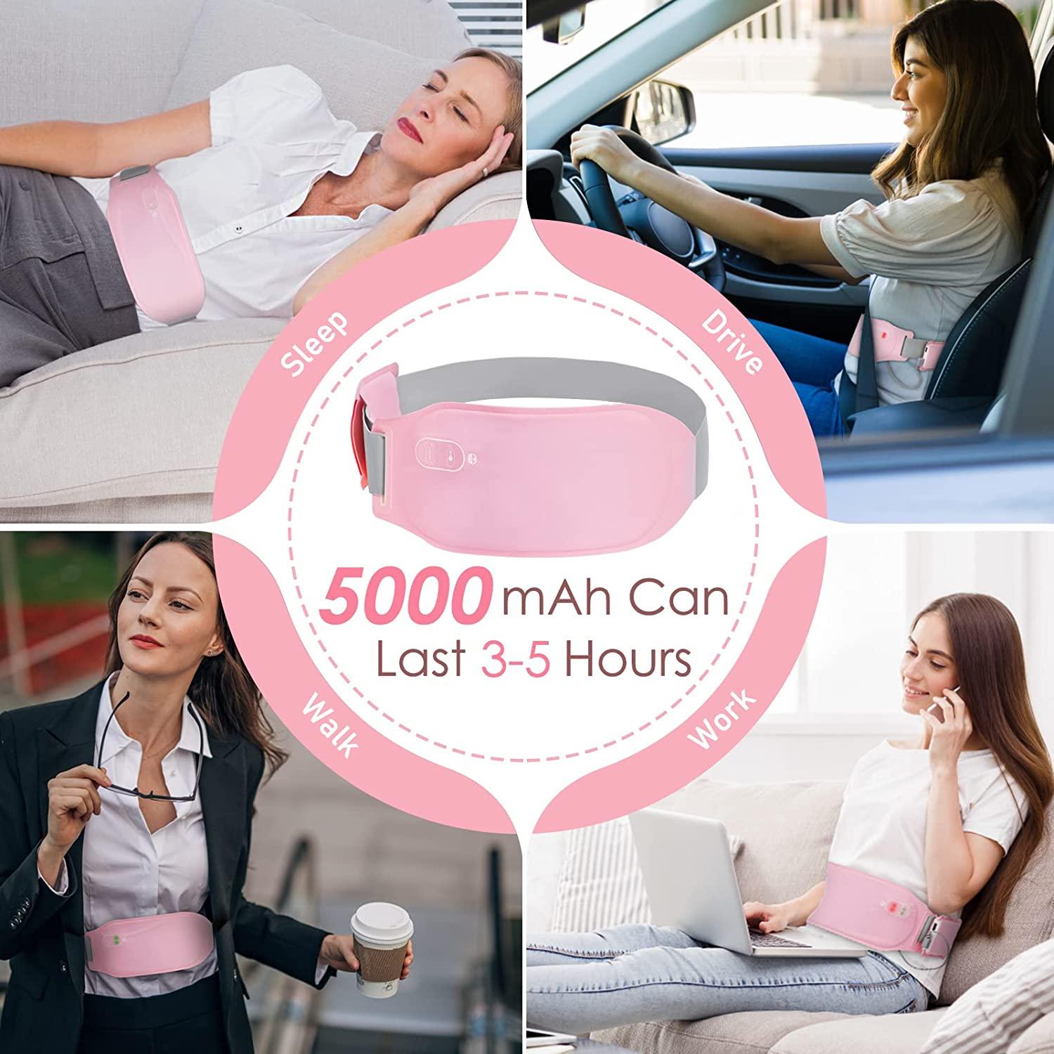 Key Portable Heating Pad Cordless Period Massager Cramp Simulator Machine  Menstrual Cramps - AliExpress