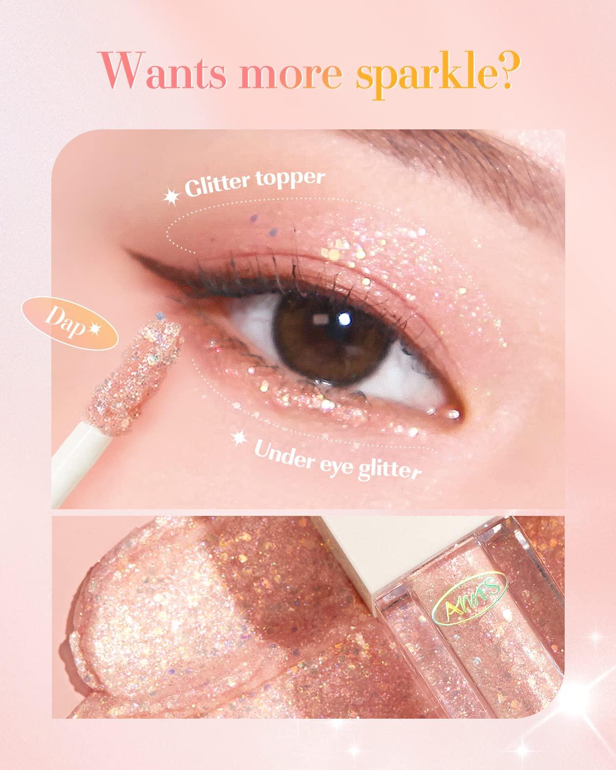 AMTS Webtoon True Beauty Some Love Liquid Glitter Eyeshadow Highlighter