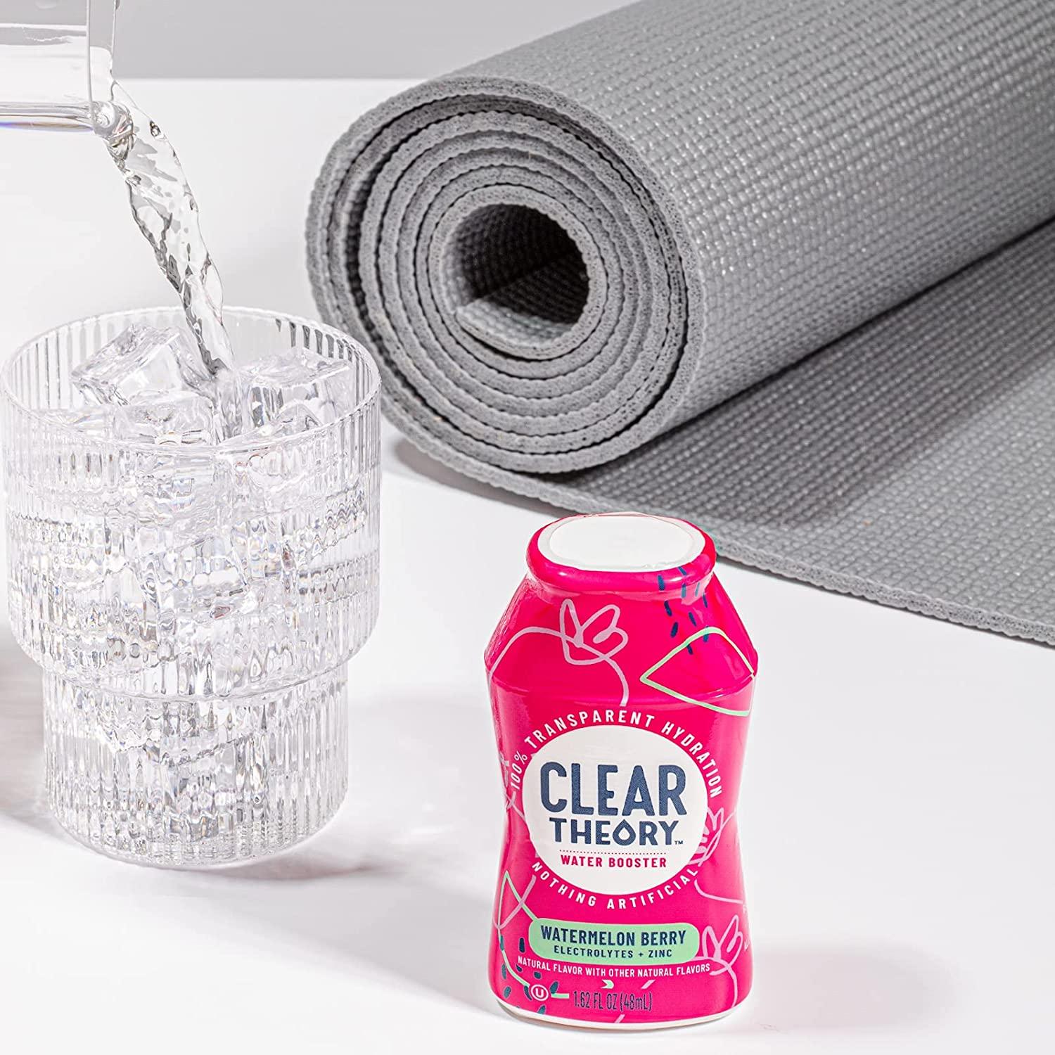Clear Theory Water Flavoring Drops with Electrolytes, Water Enhancer