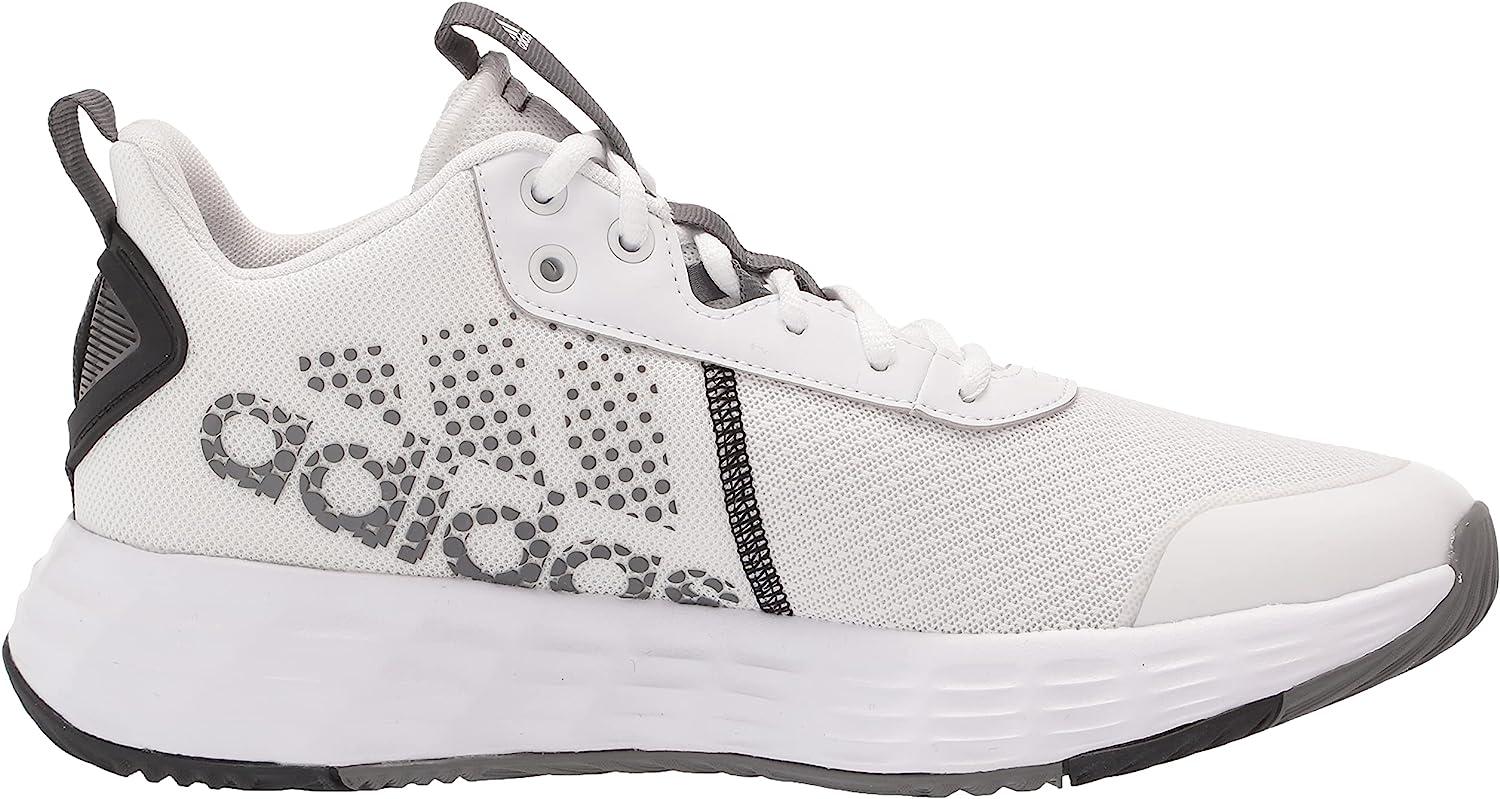 adidas Men's Own The Game 2.0 Basketball Shoe - White/Black/Grey (Size 12) | Buy Now with Express International Delivery | GoSupps.com adidas Men's Own The Game 2.0 Basketball Shoe - White/Black/Grey (Size 12) | Buy Now with Express International Delivery | GoSupps.com