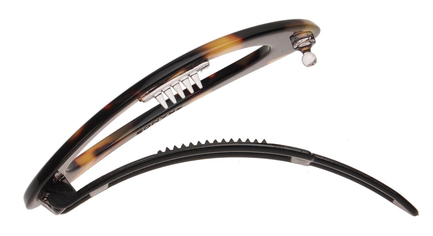 France Luxe rectangular cutout barrette hair clip tokyo 133