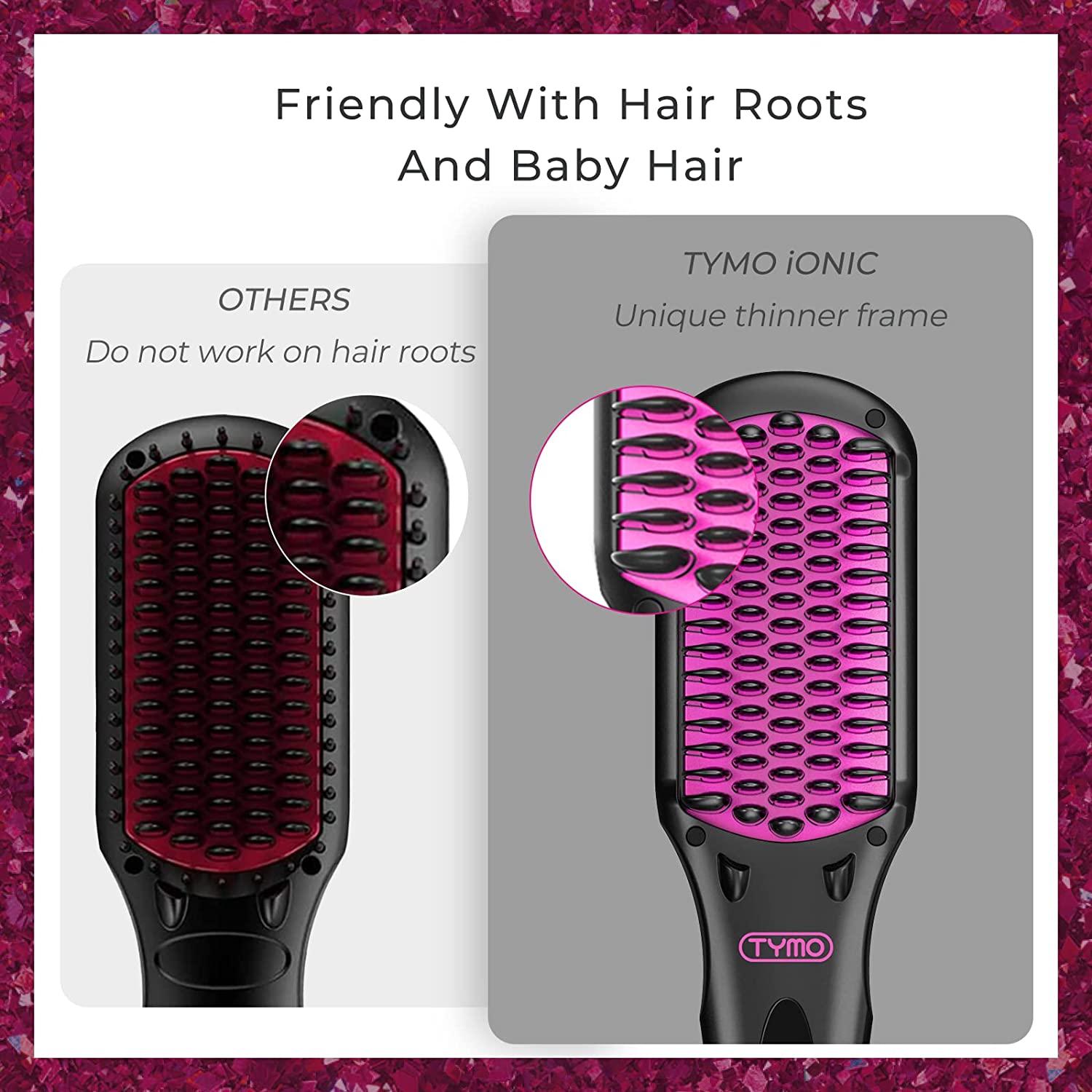 How to use brush straightener online