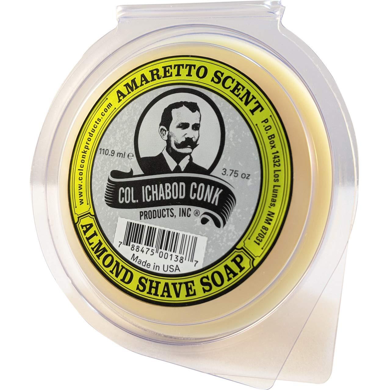 Col. Conk Almond Shaving Soap 3.75 Ounce Large