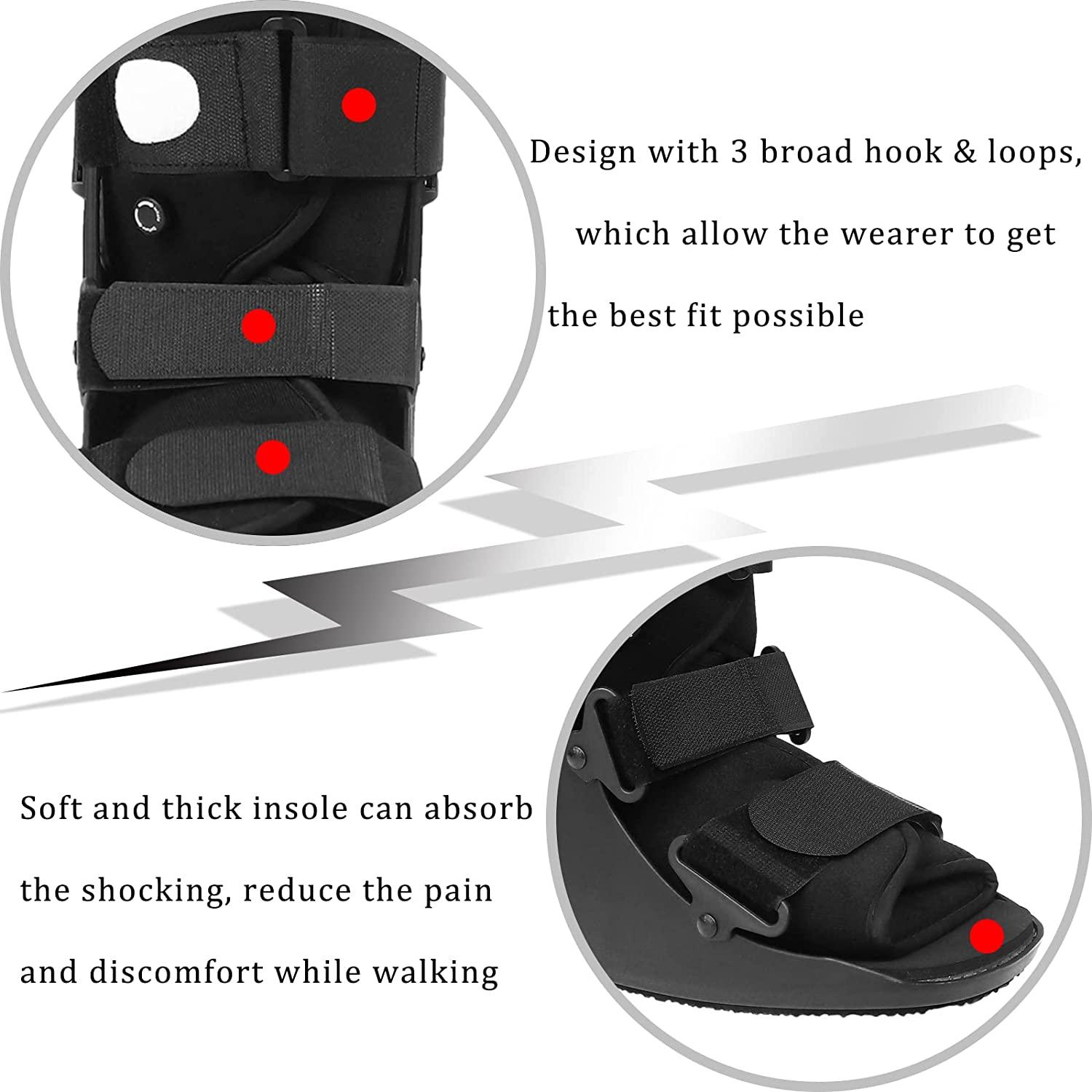 Air Walking Boot Fracture Boot Short Walker Protective Boot Fits Left