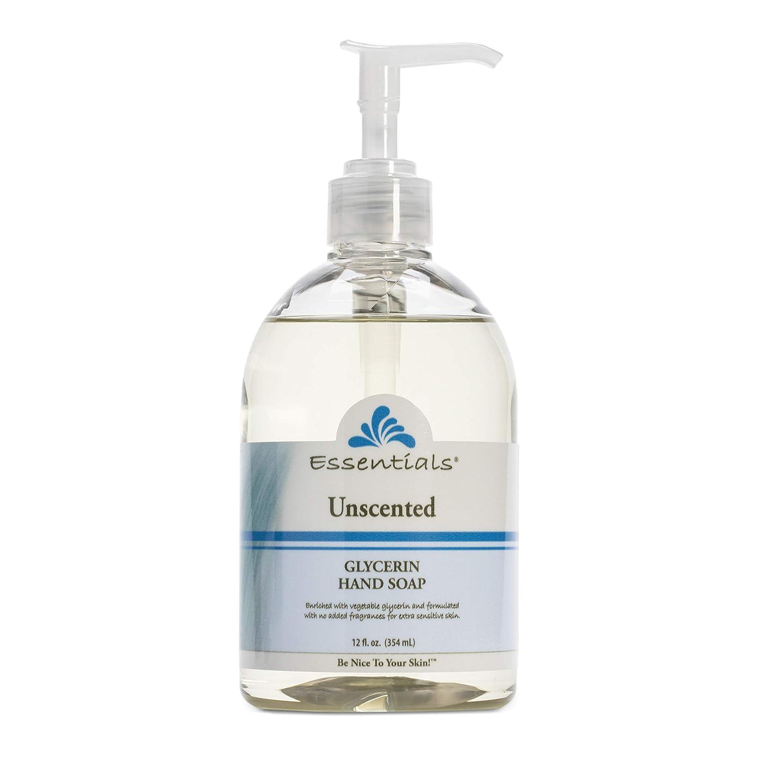 Essentials by Clearly Natural Glycerin Liquid Hand Soap Unscented 12-Fluid  Ounce Pack of 3