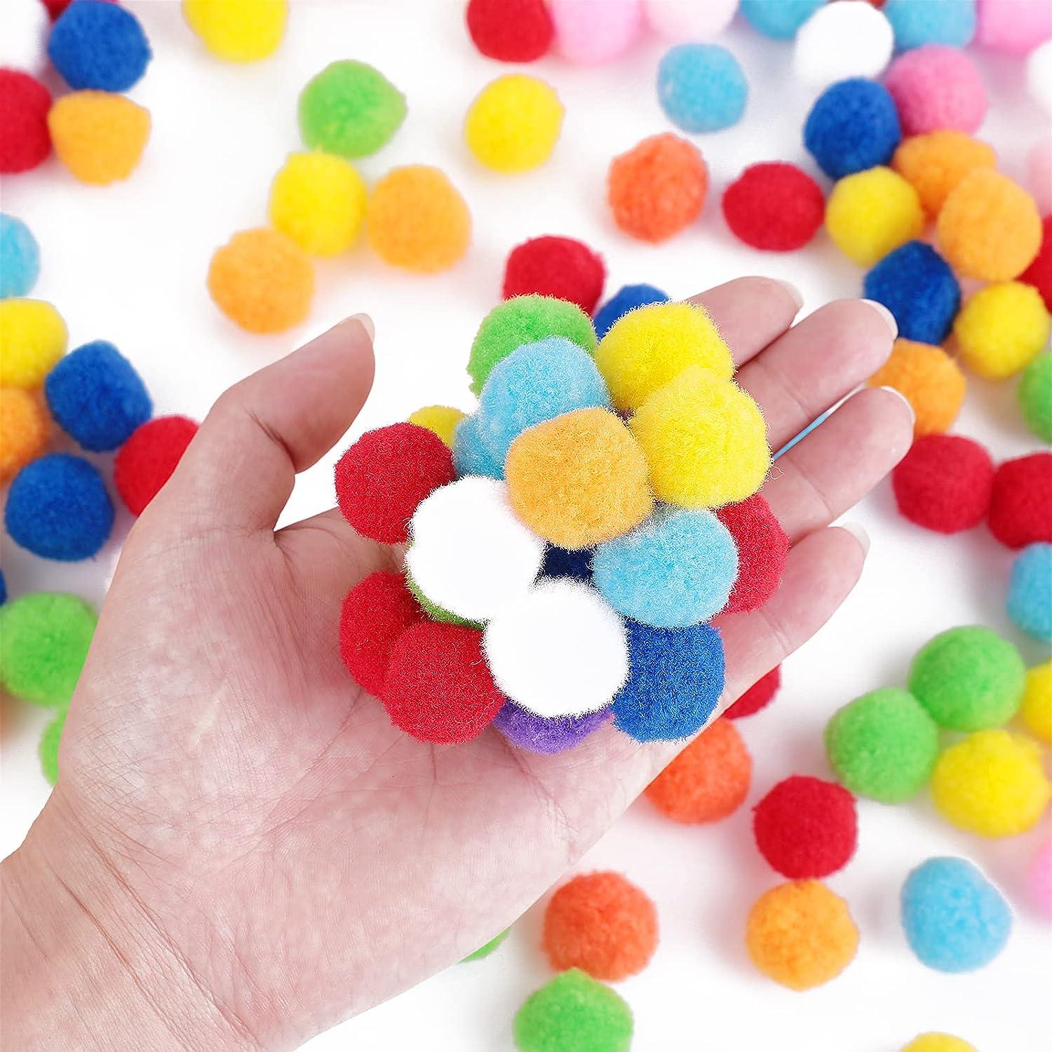 500 Pom Pom Mini 1 Cm - Nero Per Lavoretti Creativi - Foto 7