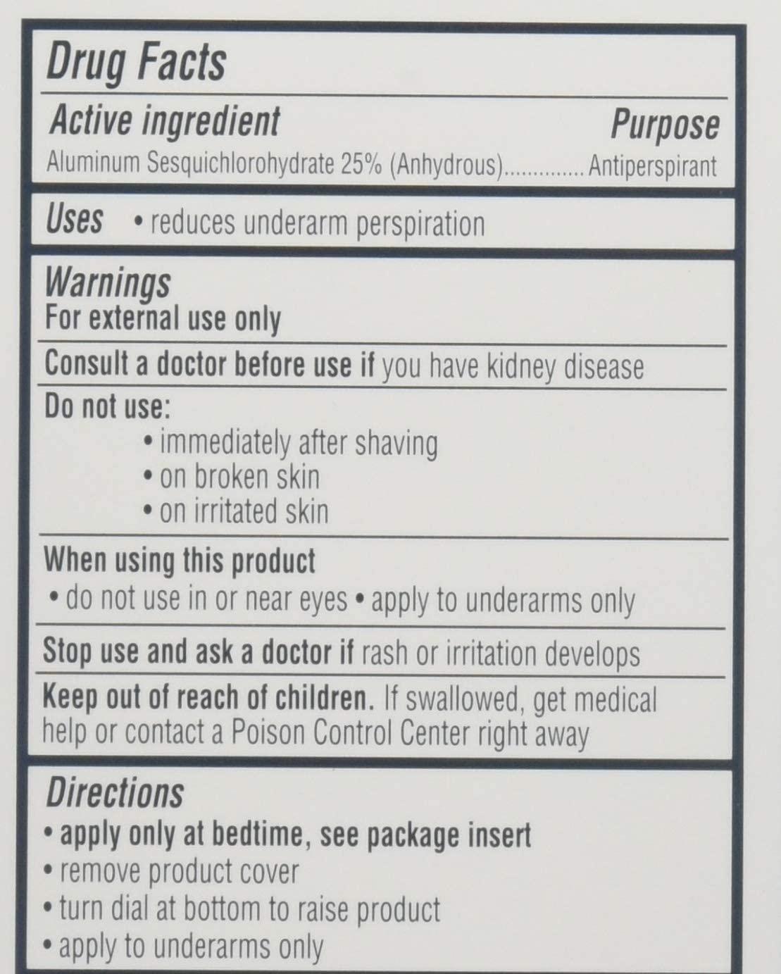 Certain Dri Antiperspirant Solid 1.7oz 2 Pack Control Excessive