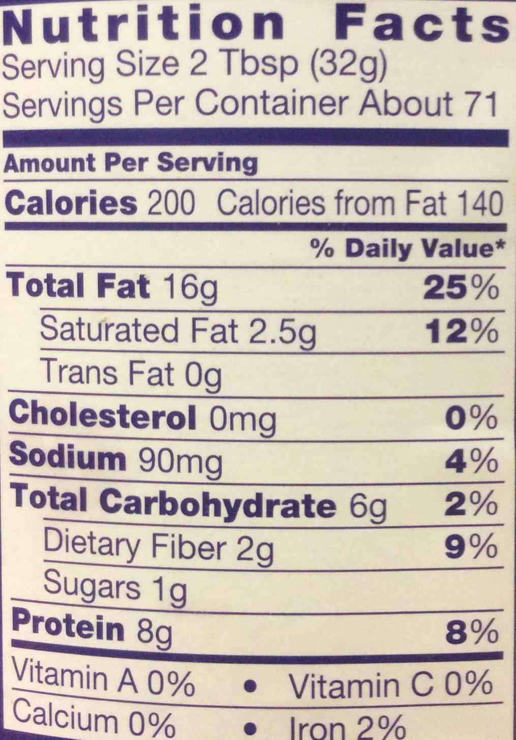 Adams 100% Natural CRUNCHY PEANUT BUTTER 80oz (Single)