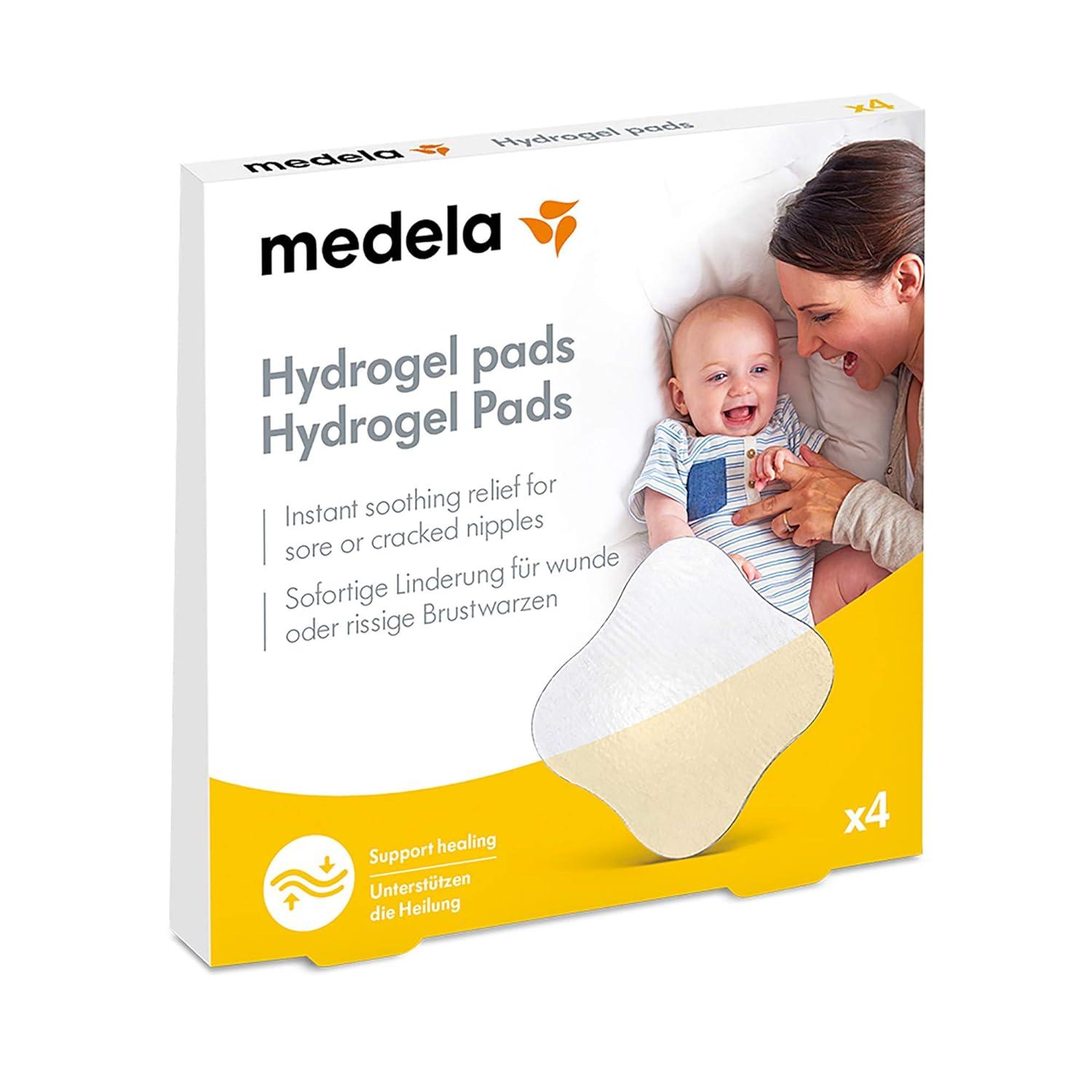 Medela Hydrogel Pads for Nipple Relief | Cooling & Reusable | 4 Sterile  Individually Packaged Pads | Buy Now with Express International Delivery |  GoSupps.com