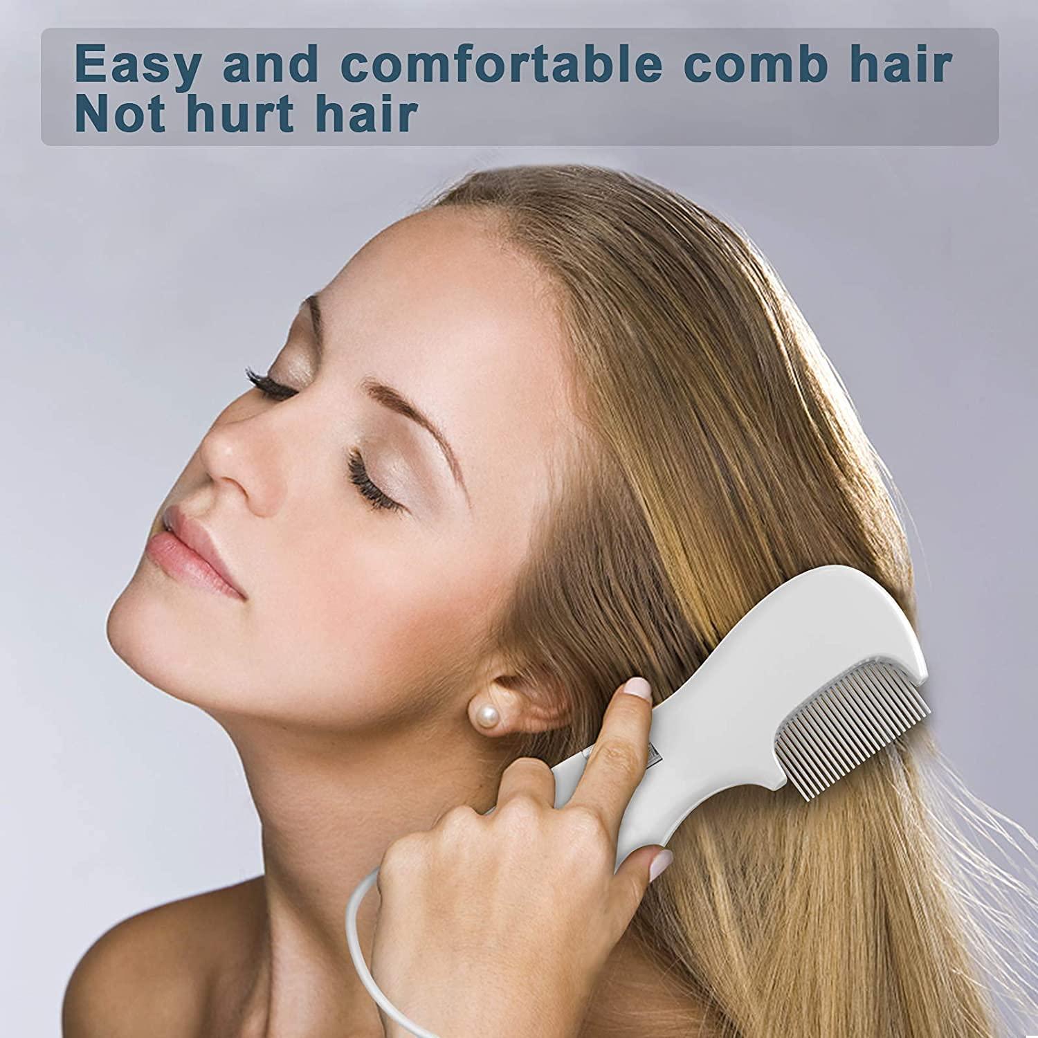 New Electric Head Lice Comb, OCONN Chemical Free Head Lice Remover