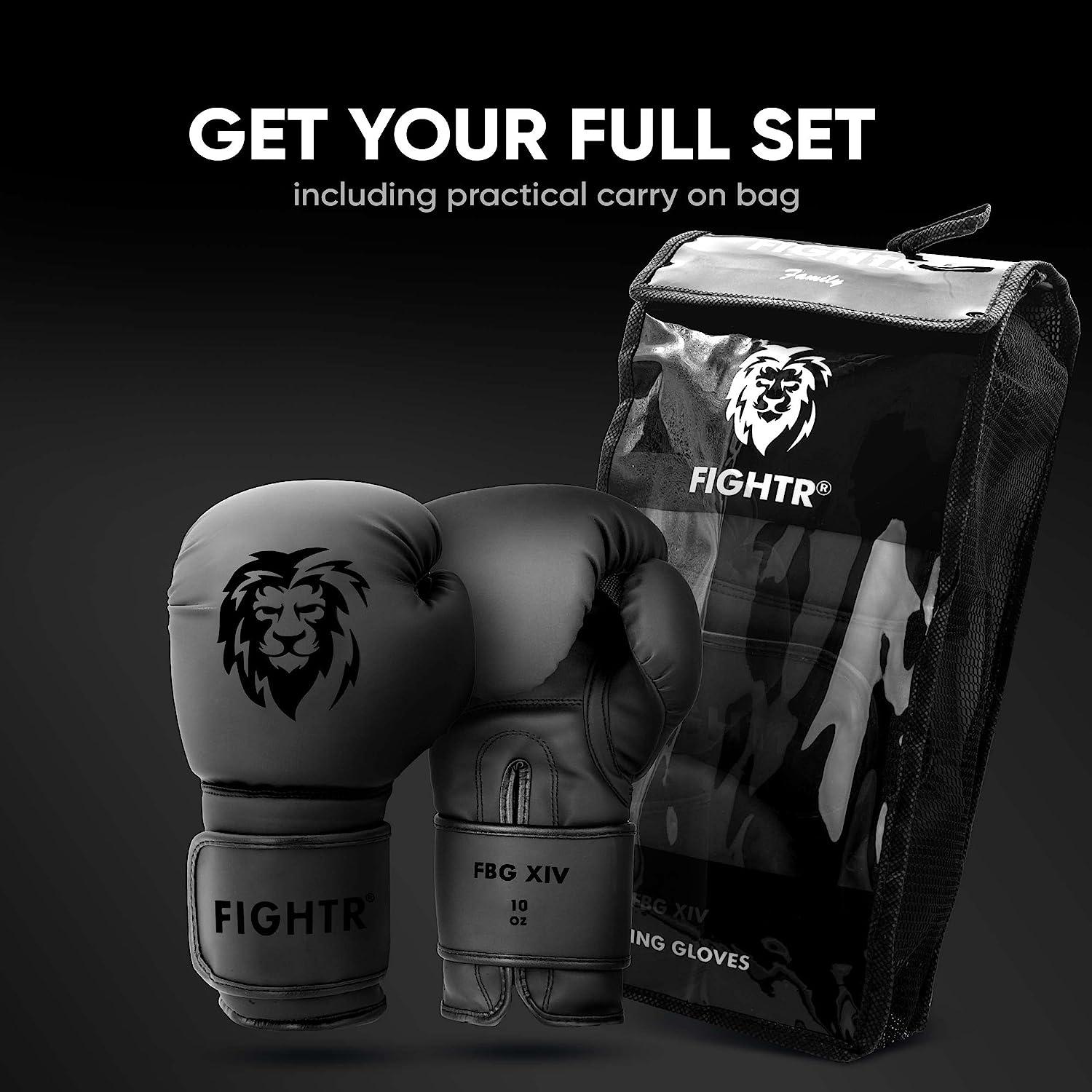 FIGHTR Premium Boxing Gloves Stable Support for Men Women - Main Image