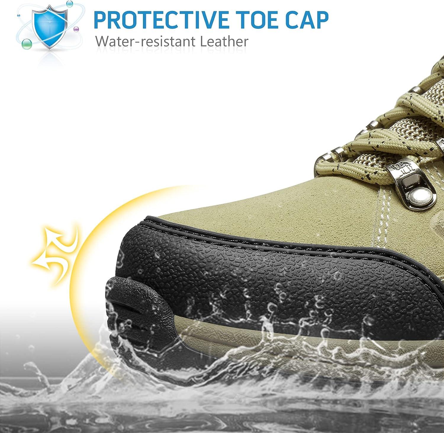 CAMEL CROWN Womens Hiking Shoes Waterproof Non Slip Breathable