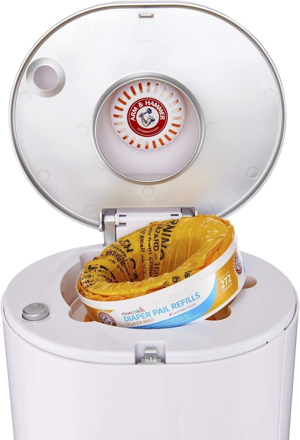 Munchkin Arm and Hammer Diaper Pail Refill Rings, 1088 Count 4 Count