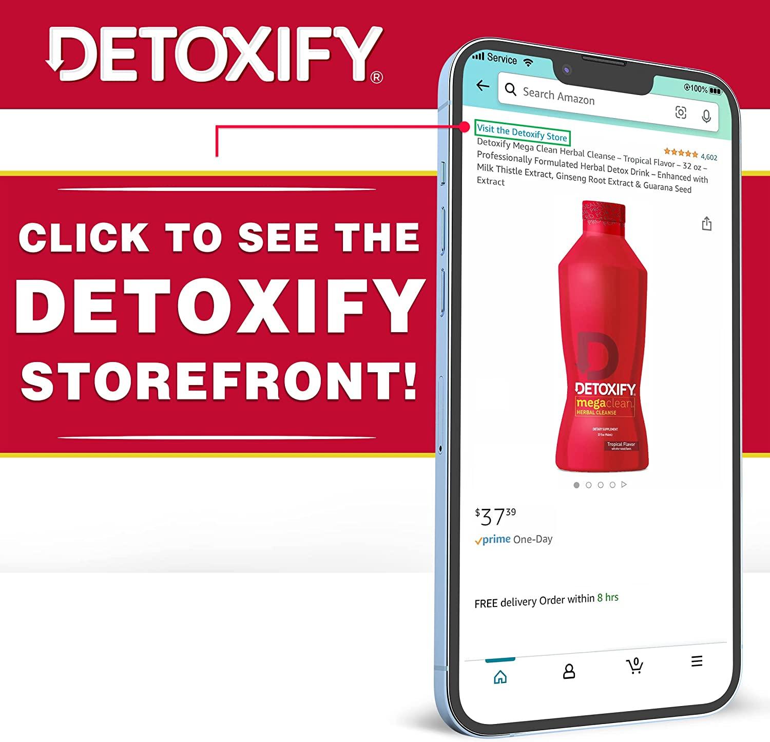 Detoxify Xxtra Clean Herbal Grape 20 oz Professionally