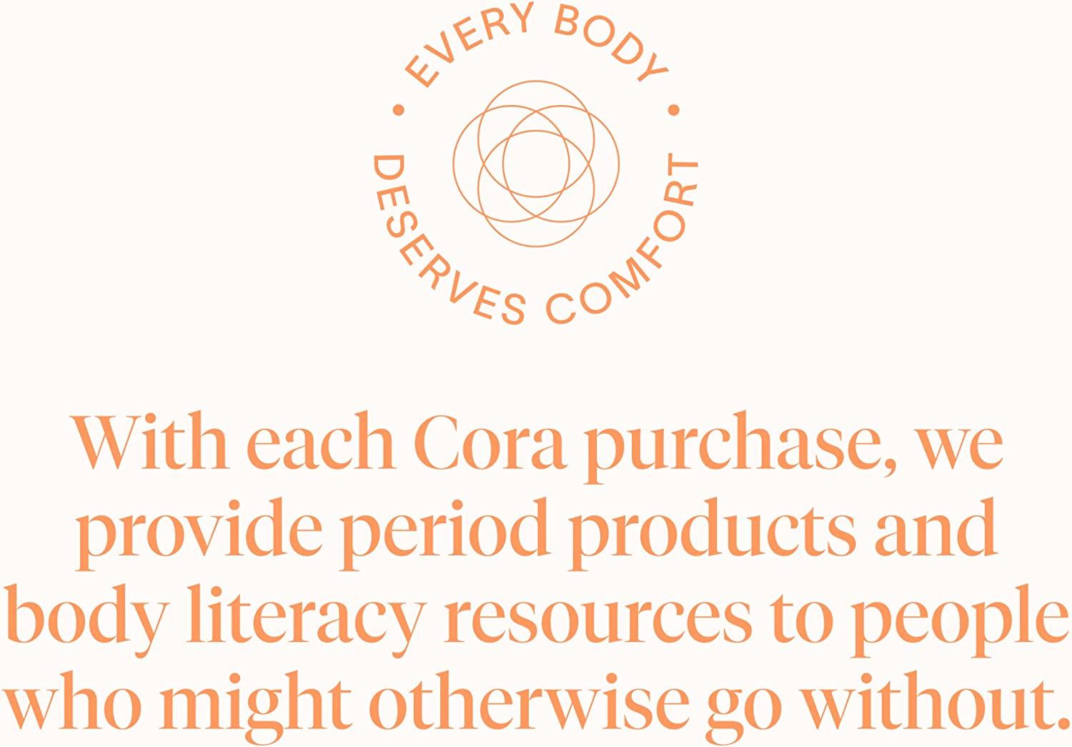 Cora 100 Organic Cotton NonApplicator Tampons Super Absorbency