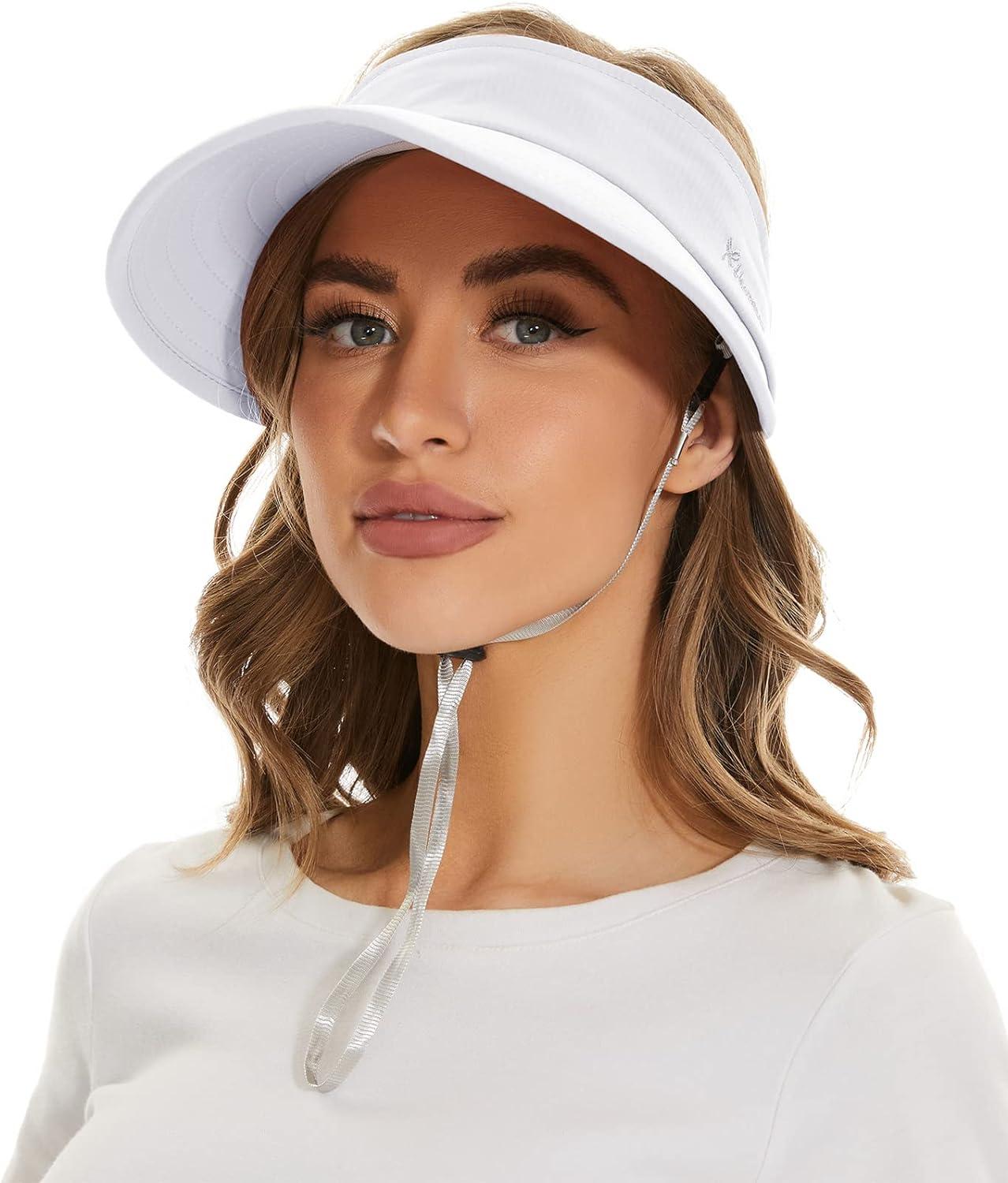 Sun Hats For Women, Wide Brim Sunscreen Hat Cap Beach Sunhat - Upf 50+  Women's Lightweight Foldable/packable Beach Sun Hat