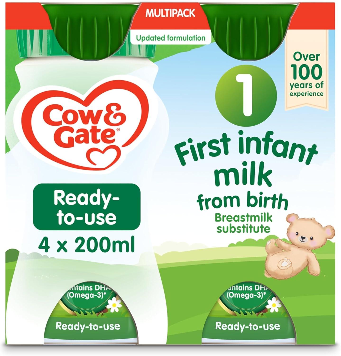 Gate Milk Ready Cow And Gate Ready Made Formula Cow Gate First