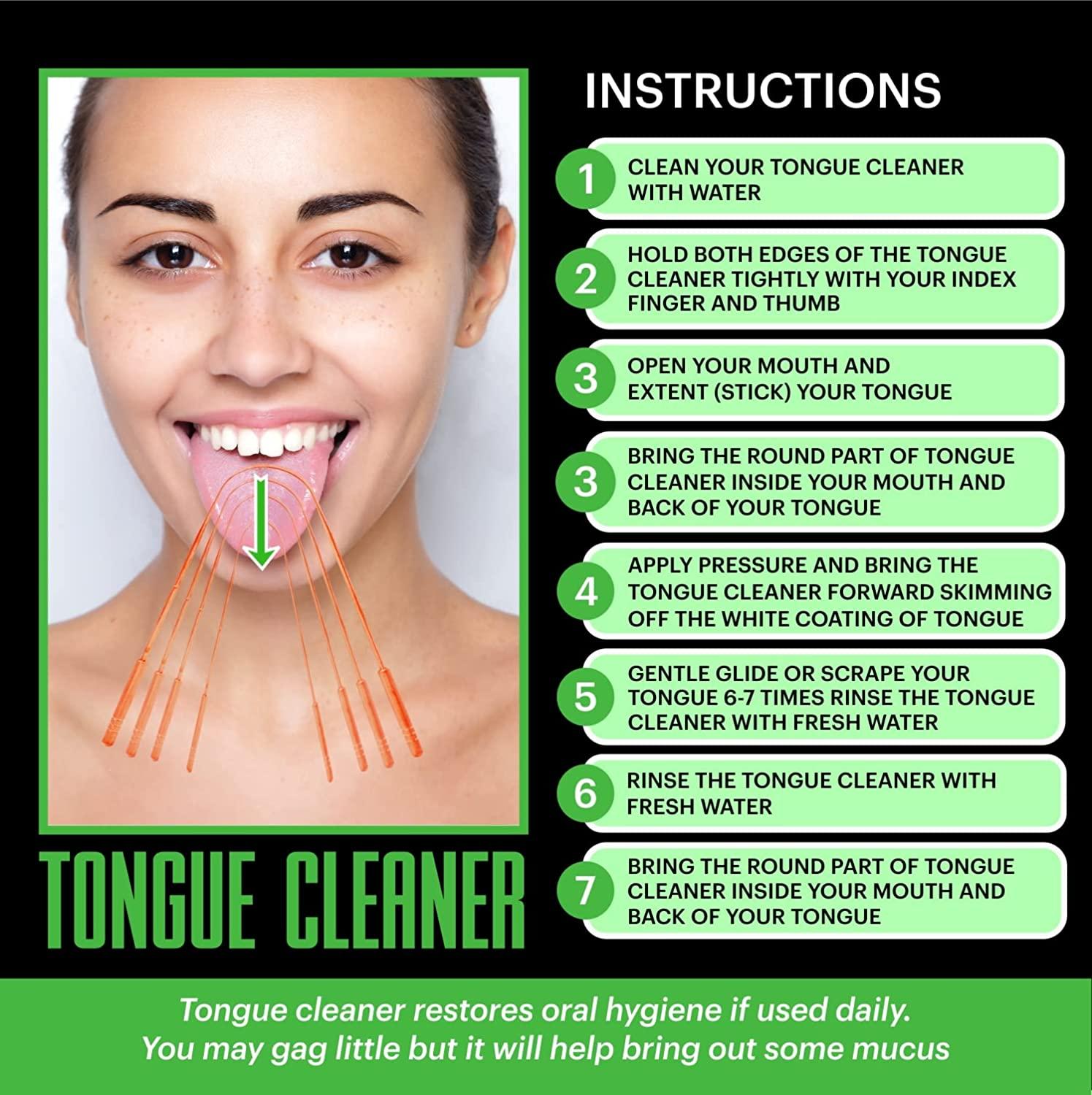 Absolute Ayurvedic Copper Tongue Scraper for Adults and Kids, 2 Pack