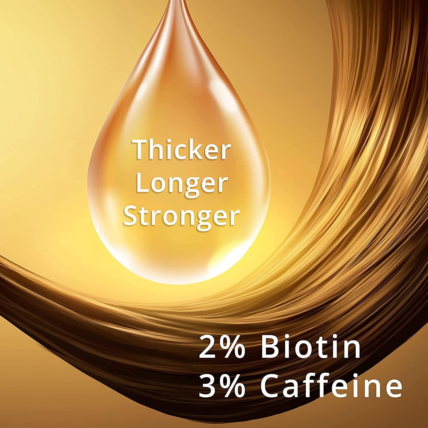 Hair Growth Oil Spray with Biotin and Caffeine, Hair Growth Serum for