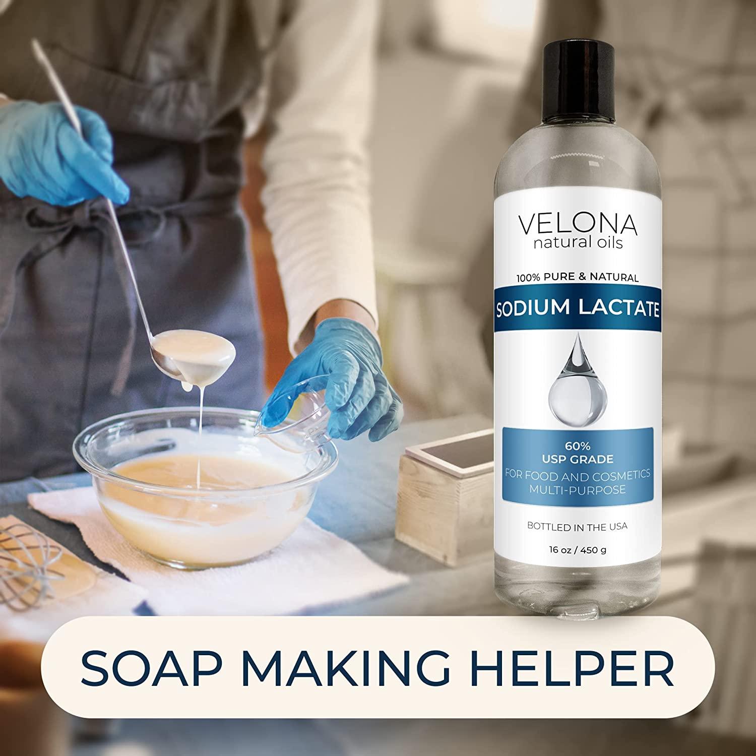 Velona White Melt and Pour Soap Base - 25 lb | SLS/SLES Free | Natural Bars for The Best Result for Soap-Making