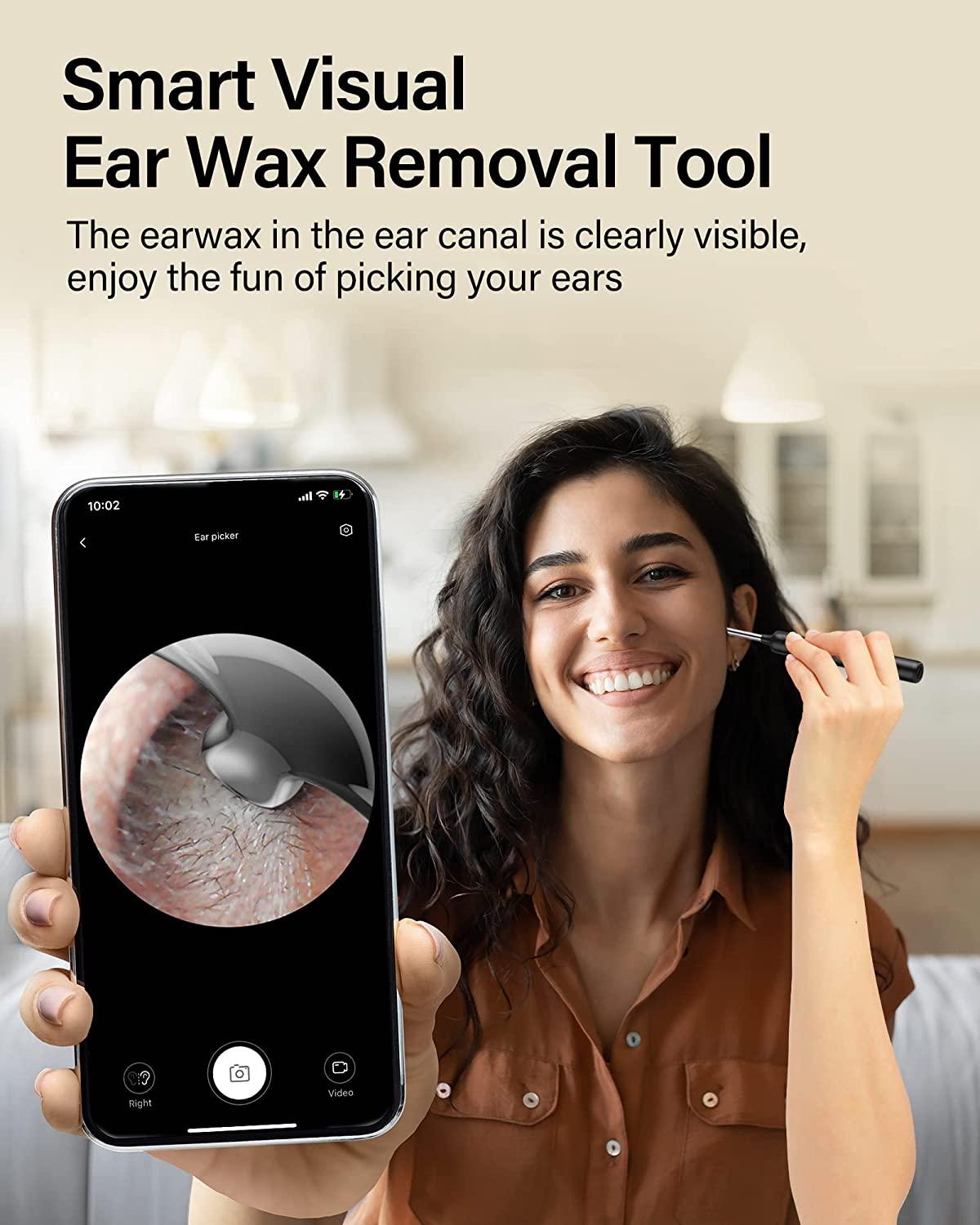 Ear Wax Removal Tool with Ear Wax Removal Camera, BEBIRD Ear