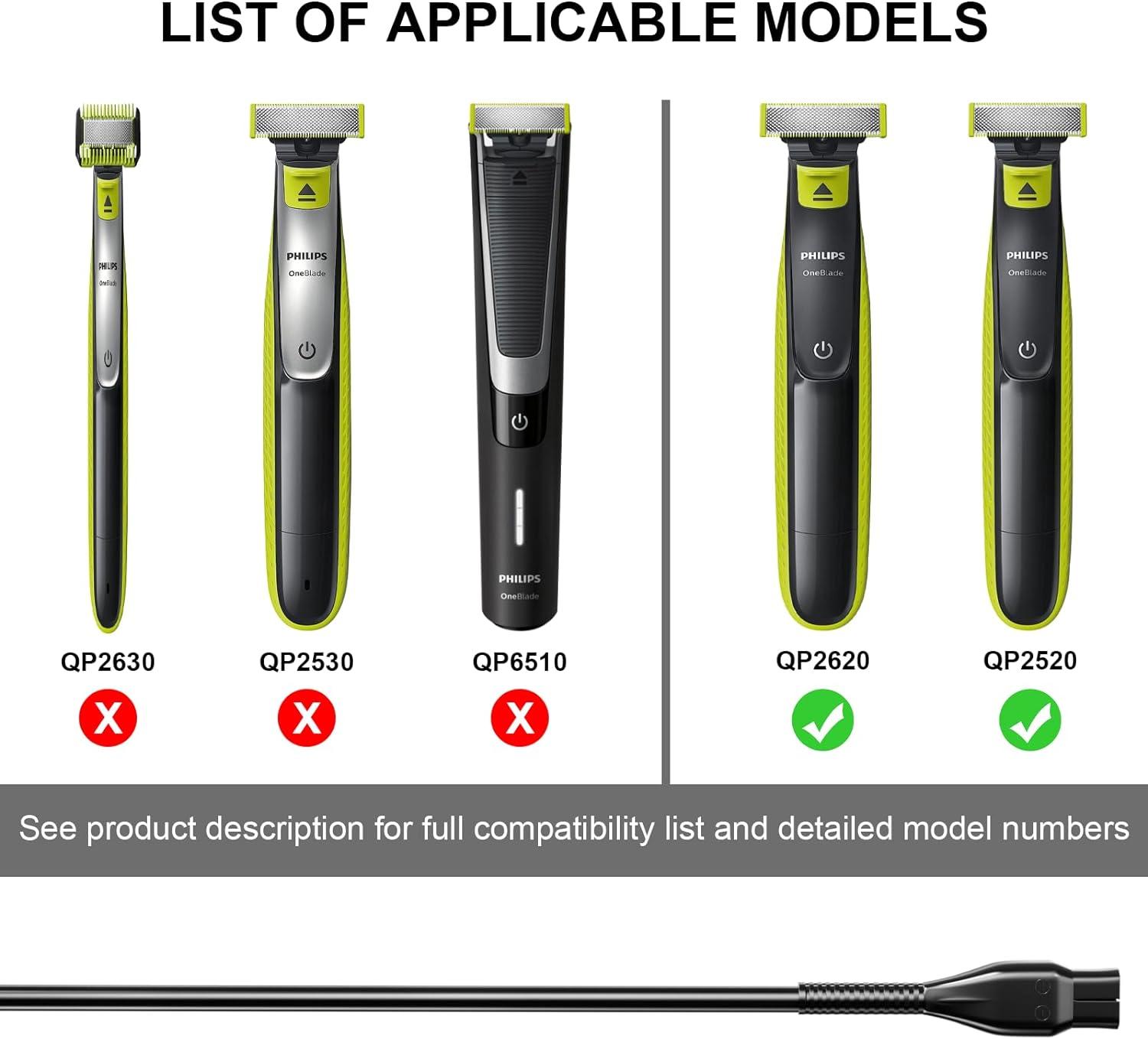 4.3V for Philips One Blade Charger A00390 Charger Cable UK Plug for One