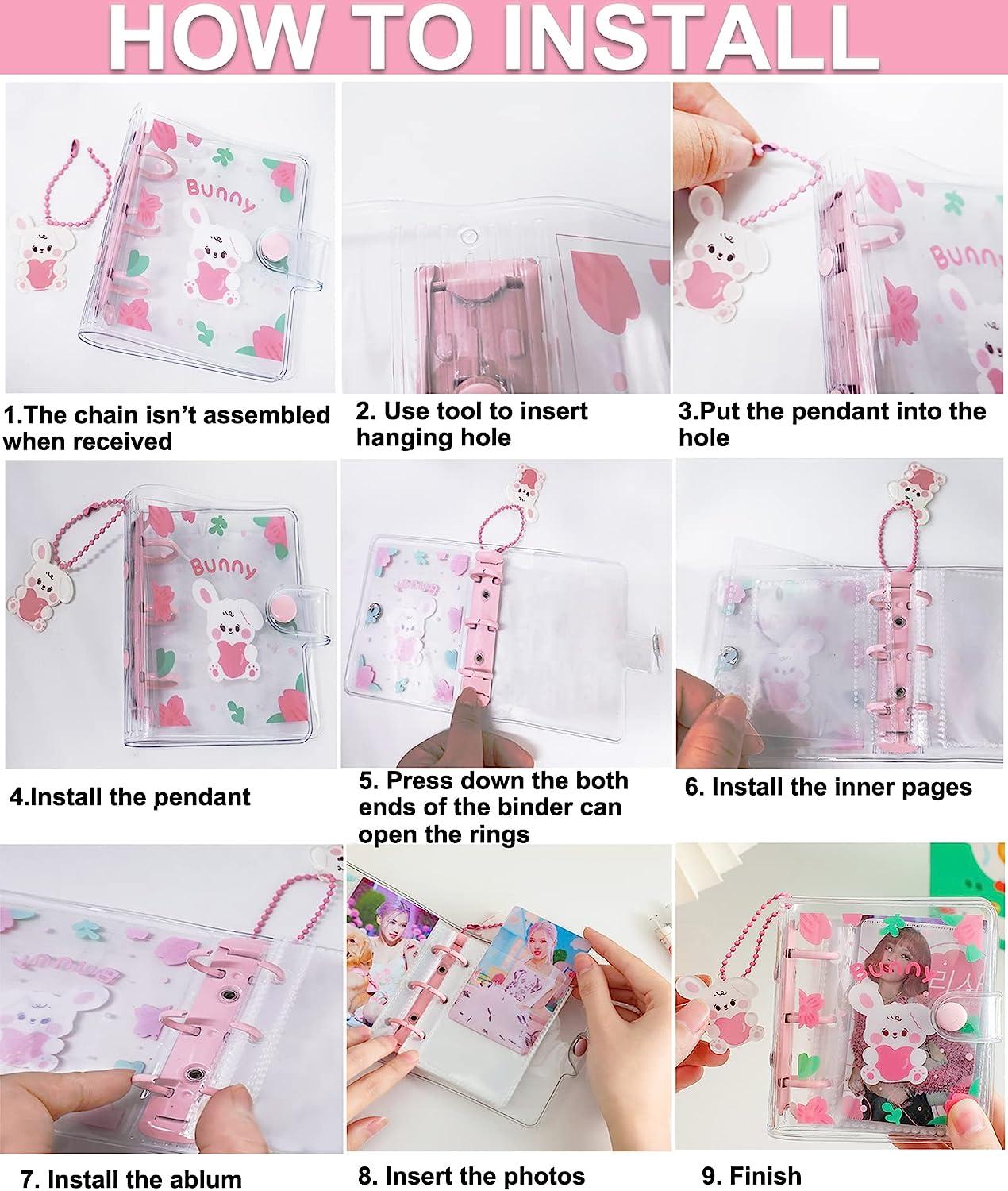 binder photo cards kpop Mini A7 Photocard Binder – StarPOP shop main image 0