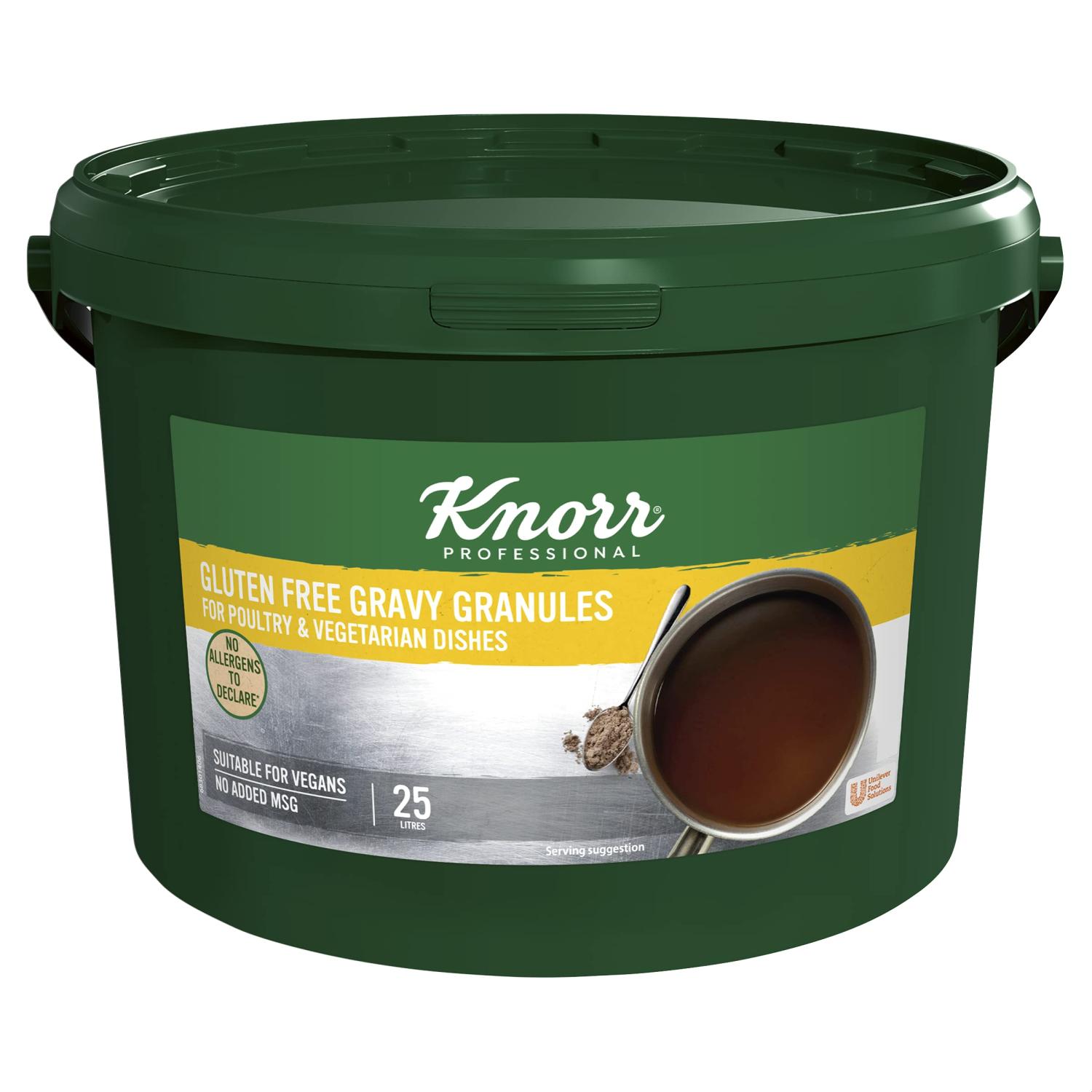 Knorr Gluten Free Gravy Granules for Poultry Dishes 25 Litres