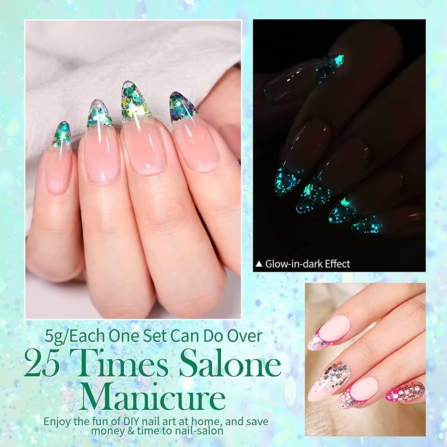 nail shops that do glow in the dark nails