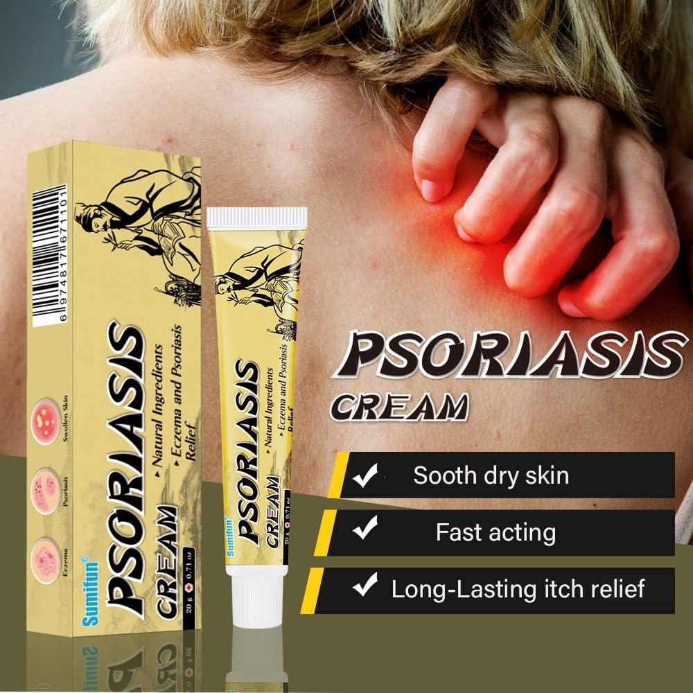 Sumifun Chinese Herbal Psoriasis Eczema Cream AntiItch Relief for