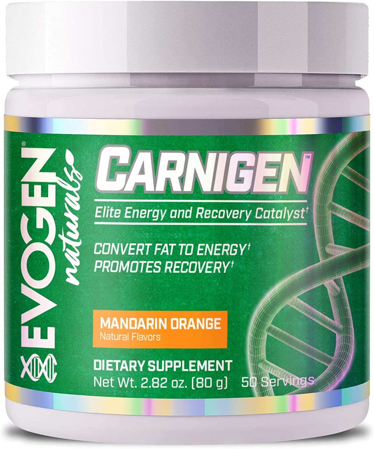 Evogen Carnigen Naturals Carnitine Fat Burning Powder | 50 Servings | Mandarin Orange | Buy Now with Express International Delivery | GoSupps.com Evogen Carnigen Naturals Carnitine Fat Burning Powder | 50 Servings | Mandarin Orange | Buy Now with Express International Delivery | GoSupps.com