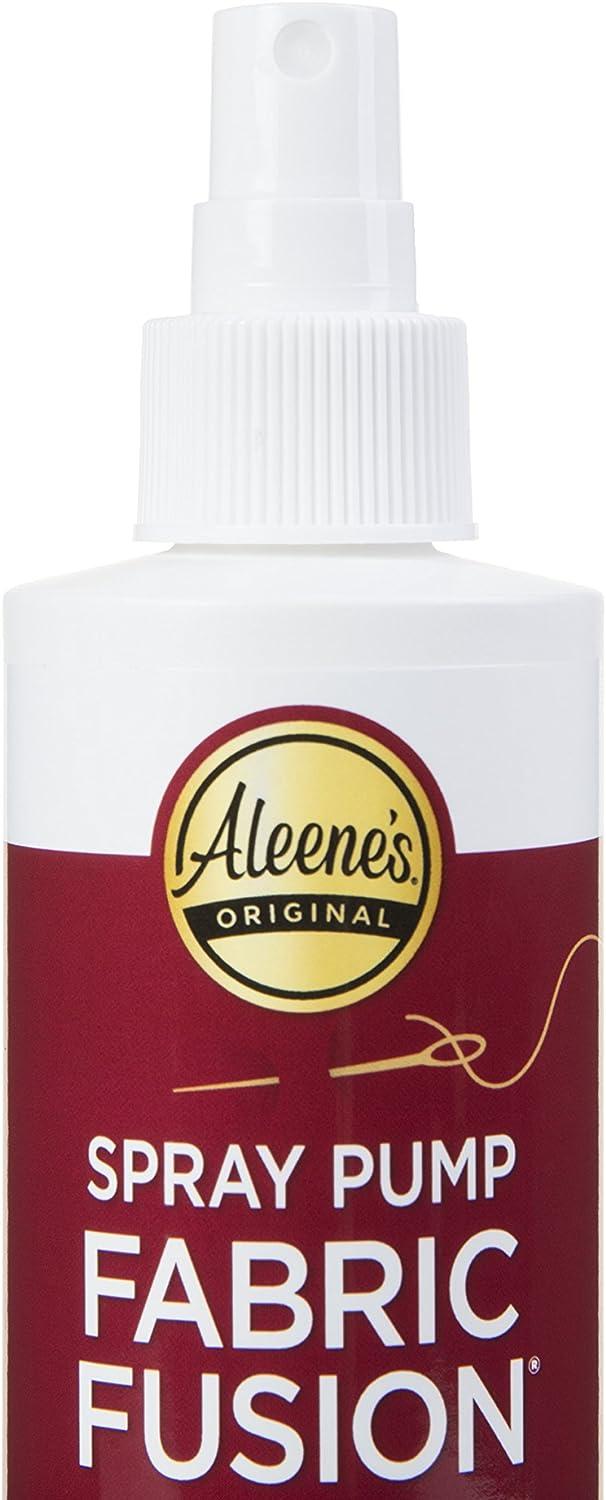 Aleene's Fusion Spray Pump, Fast Drying Permanent Fabric Adhesive, White