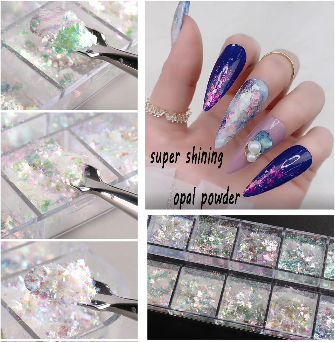 All Types Of Glitter Nails