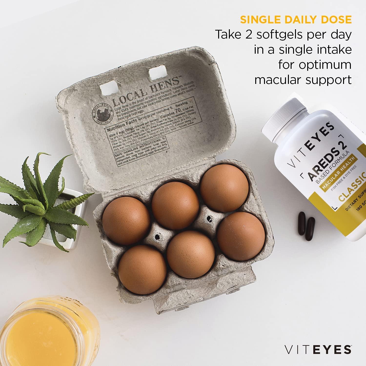 Viteyes AREDS 2 Classic Macular Health Formula Softgels Eye Health