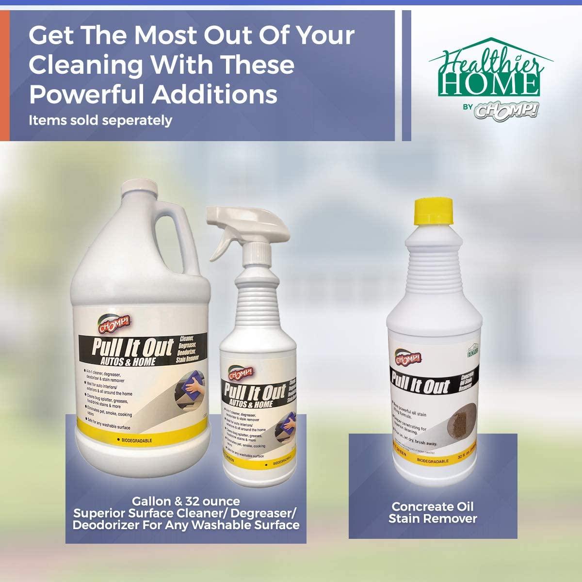 CHOMP! Concrete Oil Stain Remover Pull It Out Removes and Cleans Oils