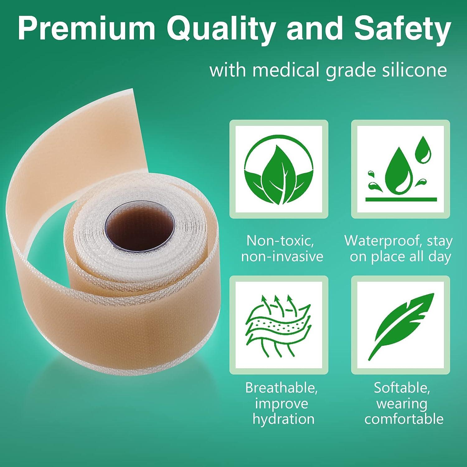 Silicone Scar Sheets for Scars Removal Silicone Scar Tape Medical