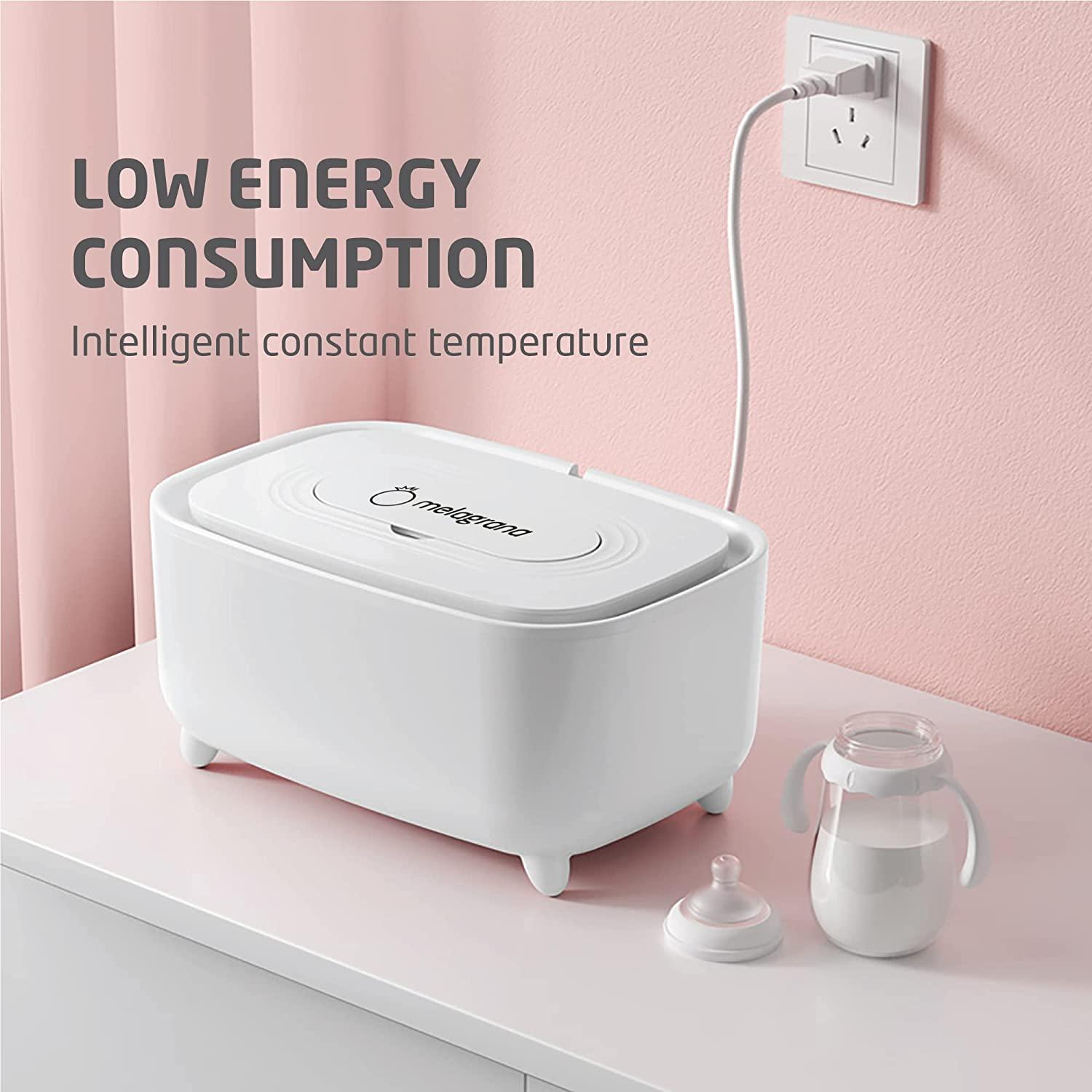 melagrana Baby Wipe Warmer and Wet Wipes Dispenser Diaper Wipe Warmer
