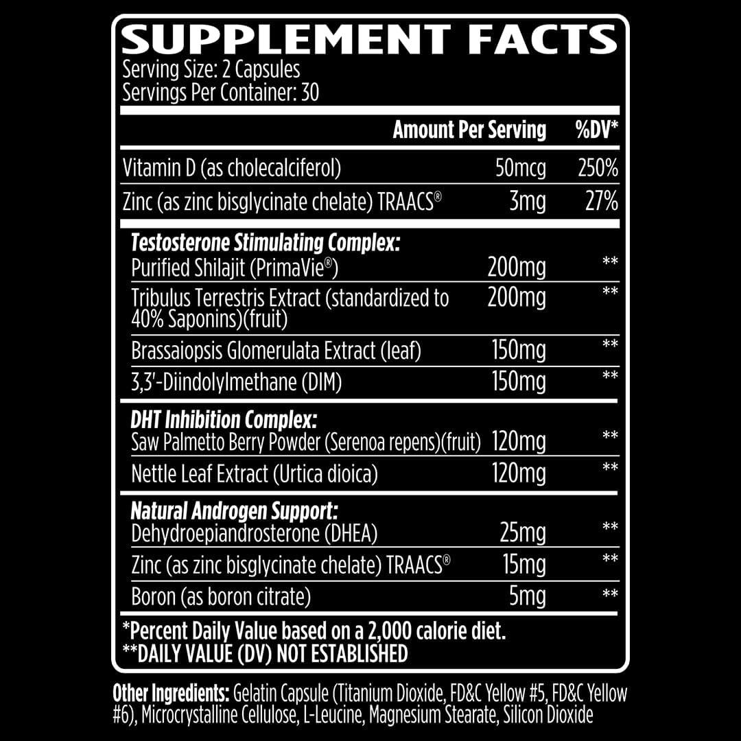 AXR Alpha Male maximum Hormonal Support Supplement for Men