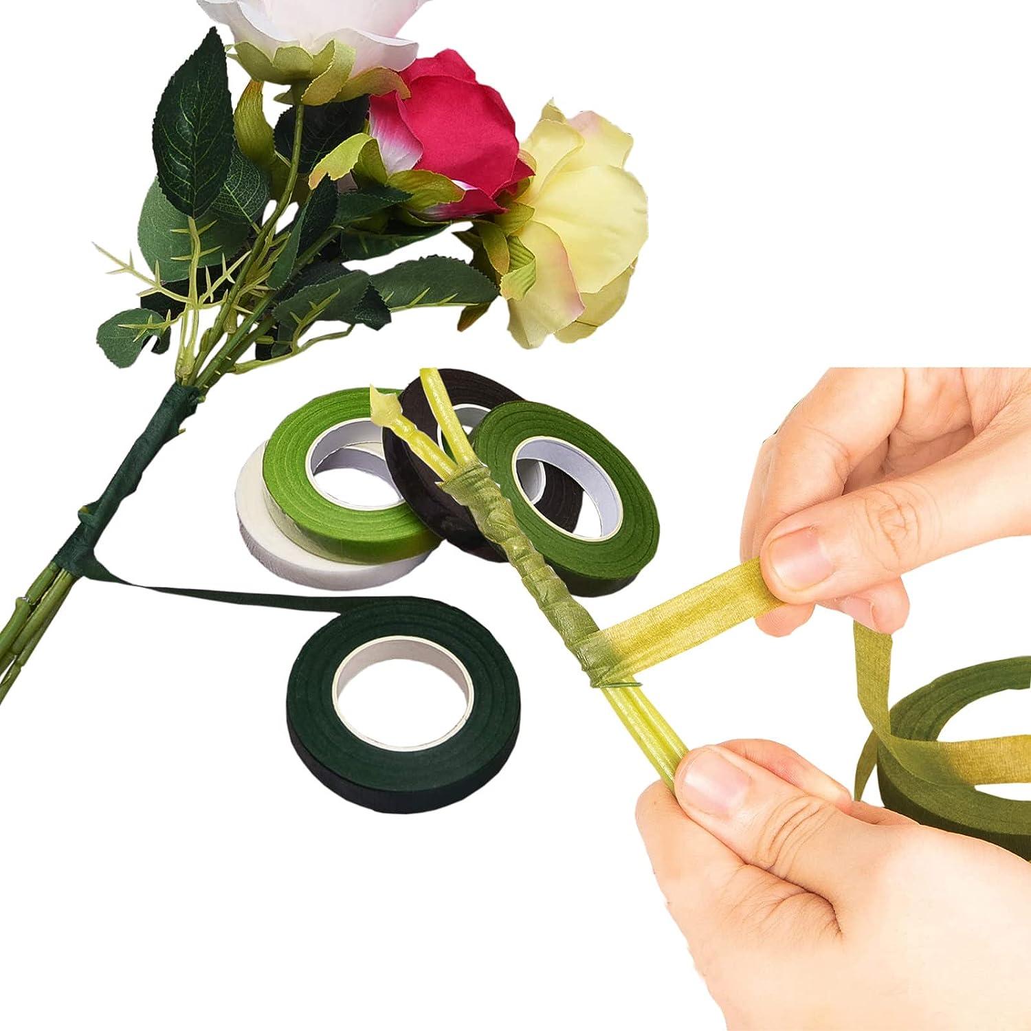 Tinksky 1 Set Floral Arrangement Tools Kit Floral Wire Cutter Stem Wire  Floral Tapes 
