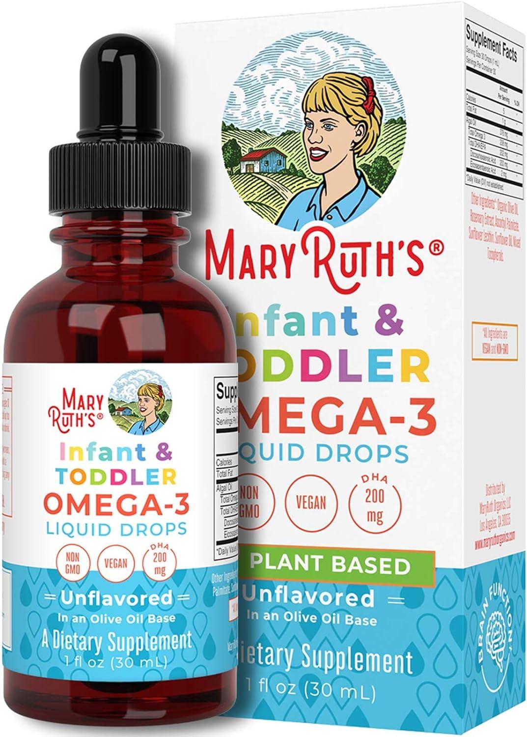 USDA Organic Multivitamin & Multimineral with Iron for Toddlers & Infant & Toddler
