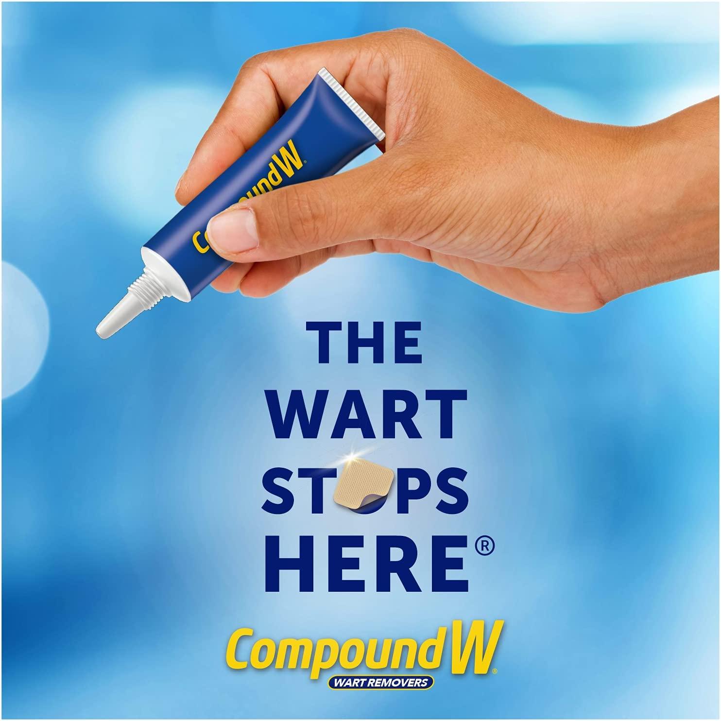 Compound W NitroFreeze GelPads Wart Removal 1 Pen 8 Replaceable Tips 3  Waterproof Hydrocolloid GelPads