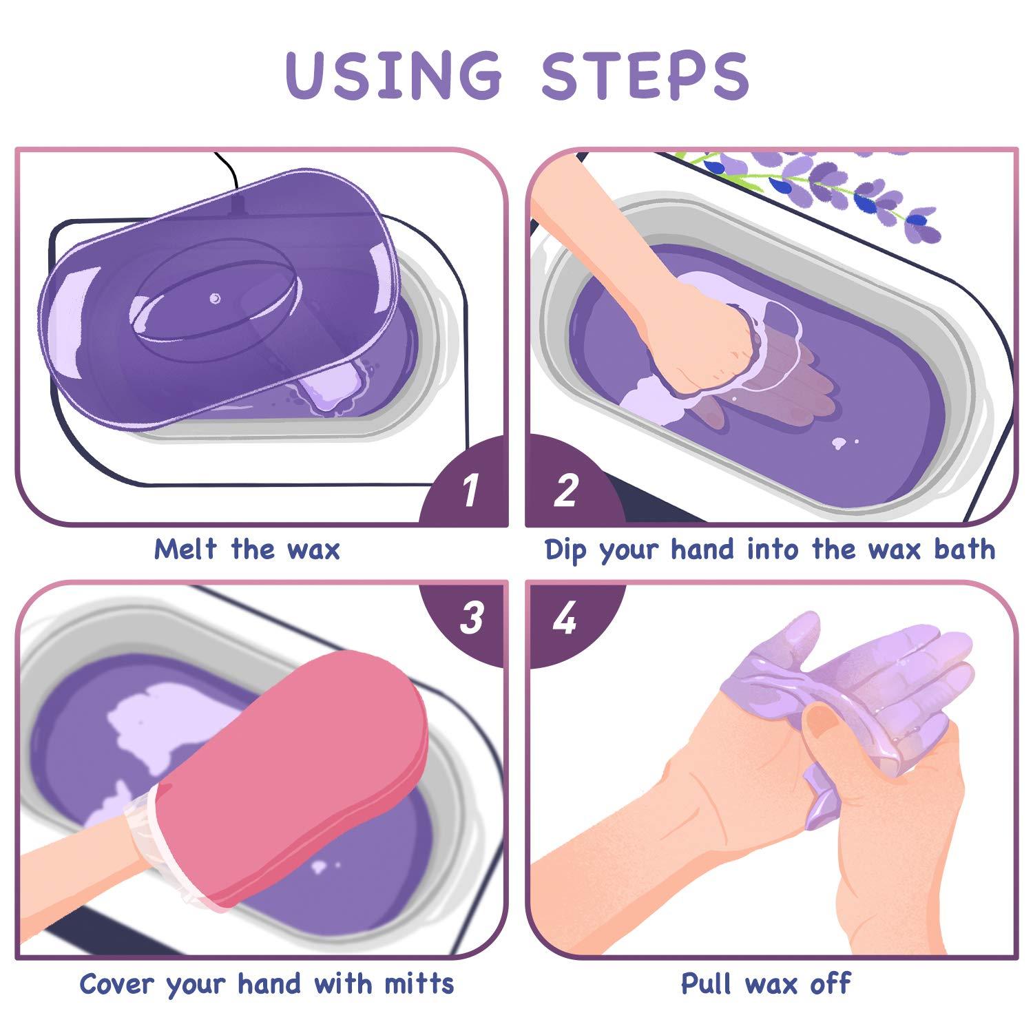 Large 4000ml Paraffin Wax Machine for Hand and Feet, Paraffin Wax