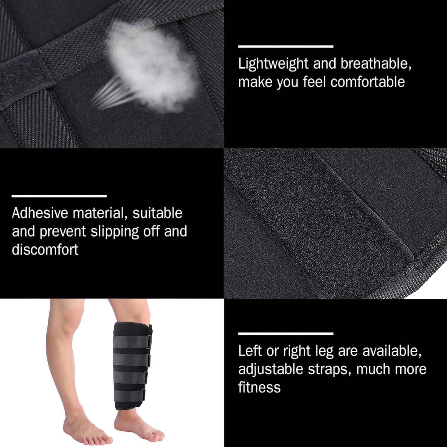 Shank Calf Support Night Splint & Brace for Tibia/Fibula Fractures ...